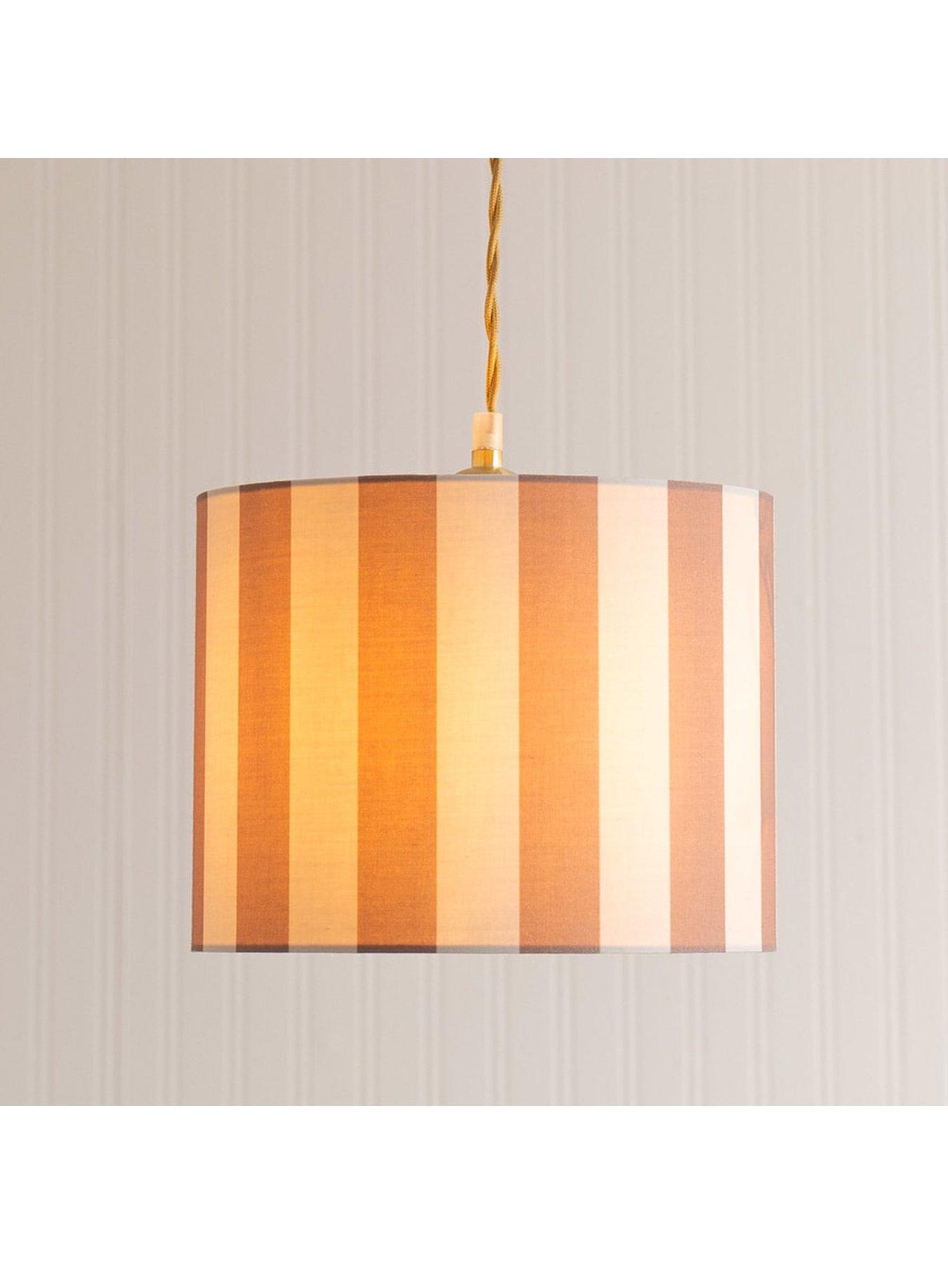  image of valuelights-callie-small-colour-clash-shade-in-natural-and-brown