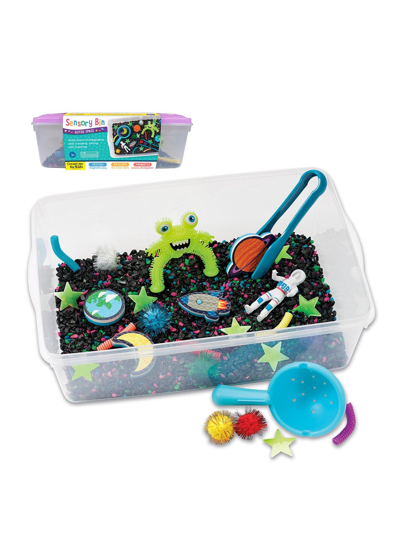 Creativity for Kids Sensory Bin - Outer Space