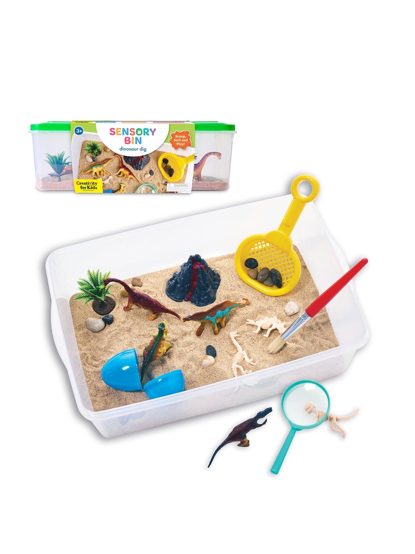 undefined SENSORY BIN - DINOSAUR