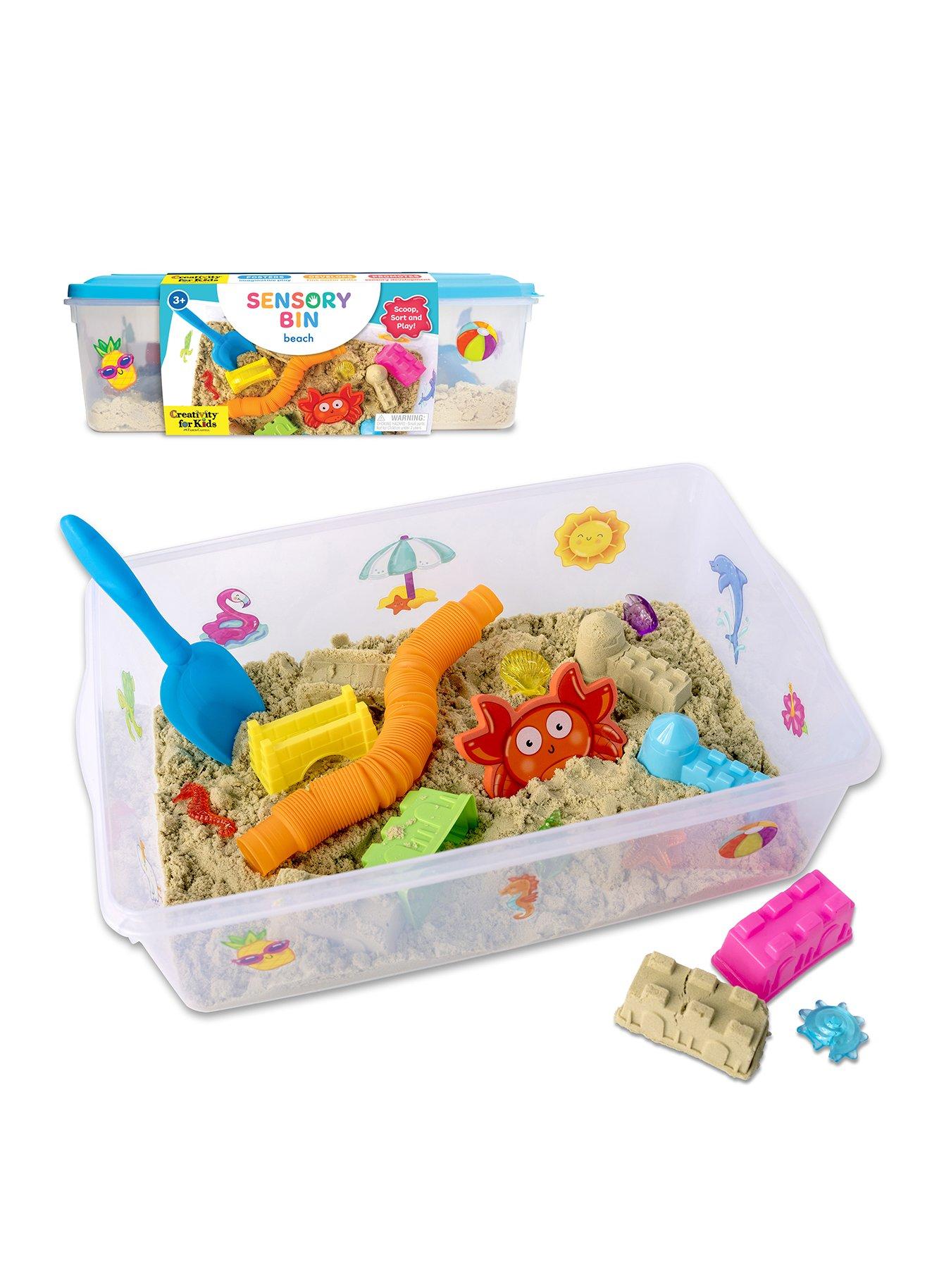 creativity-for-kids-sensory-bin-beach