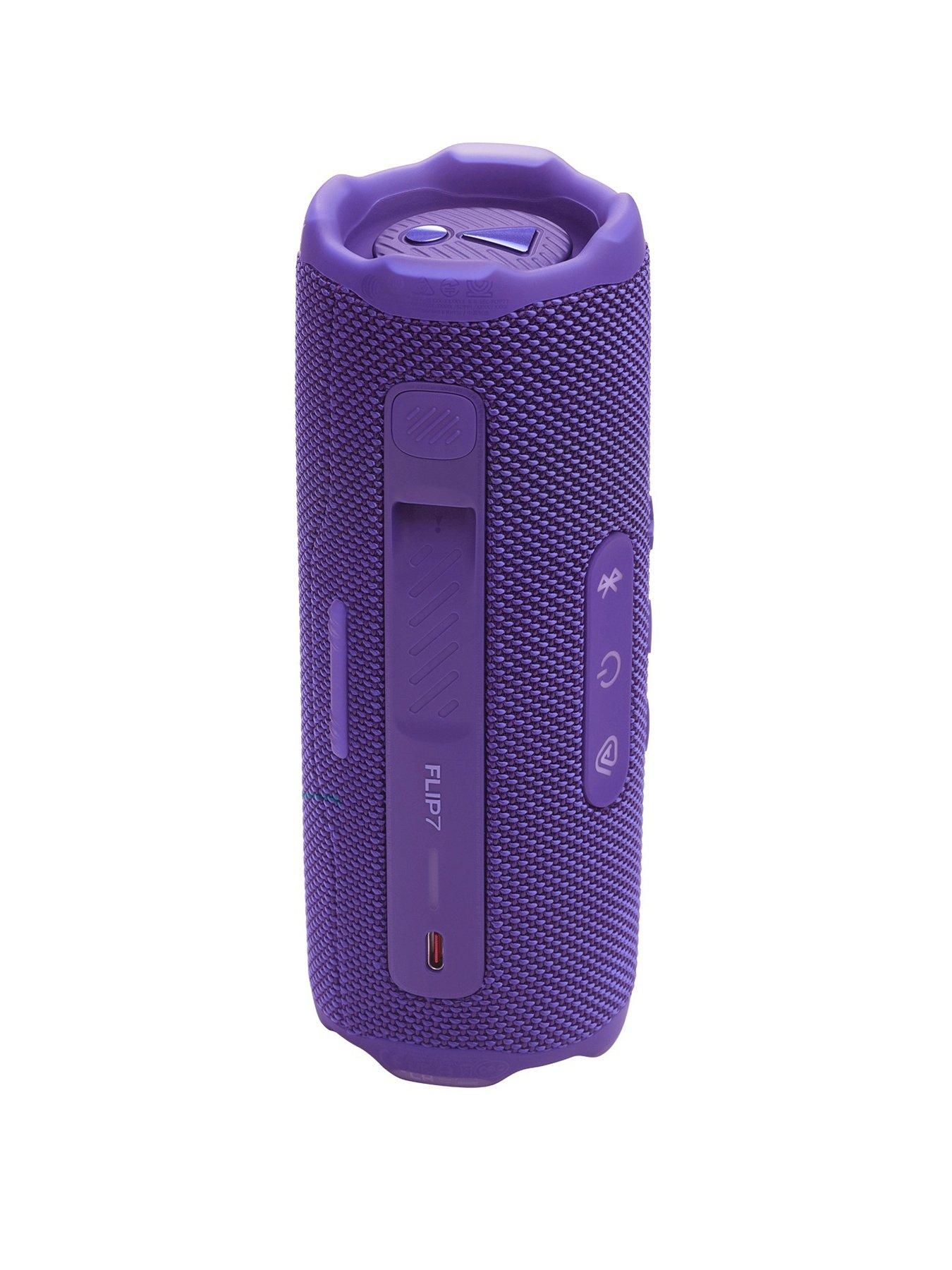 Image 2 of 7 of JBL Flip 7, portable bluetooth speaker, water/dust proof IP67, Auracast, Purple