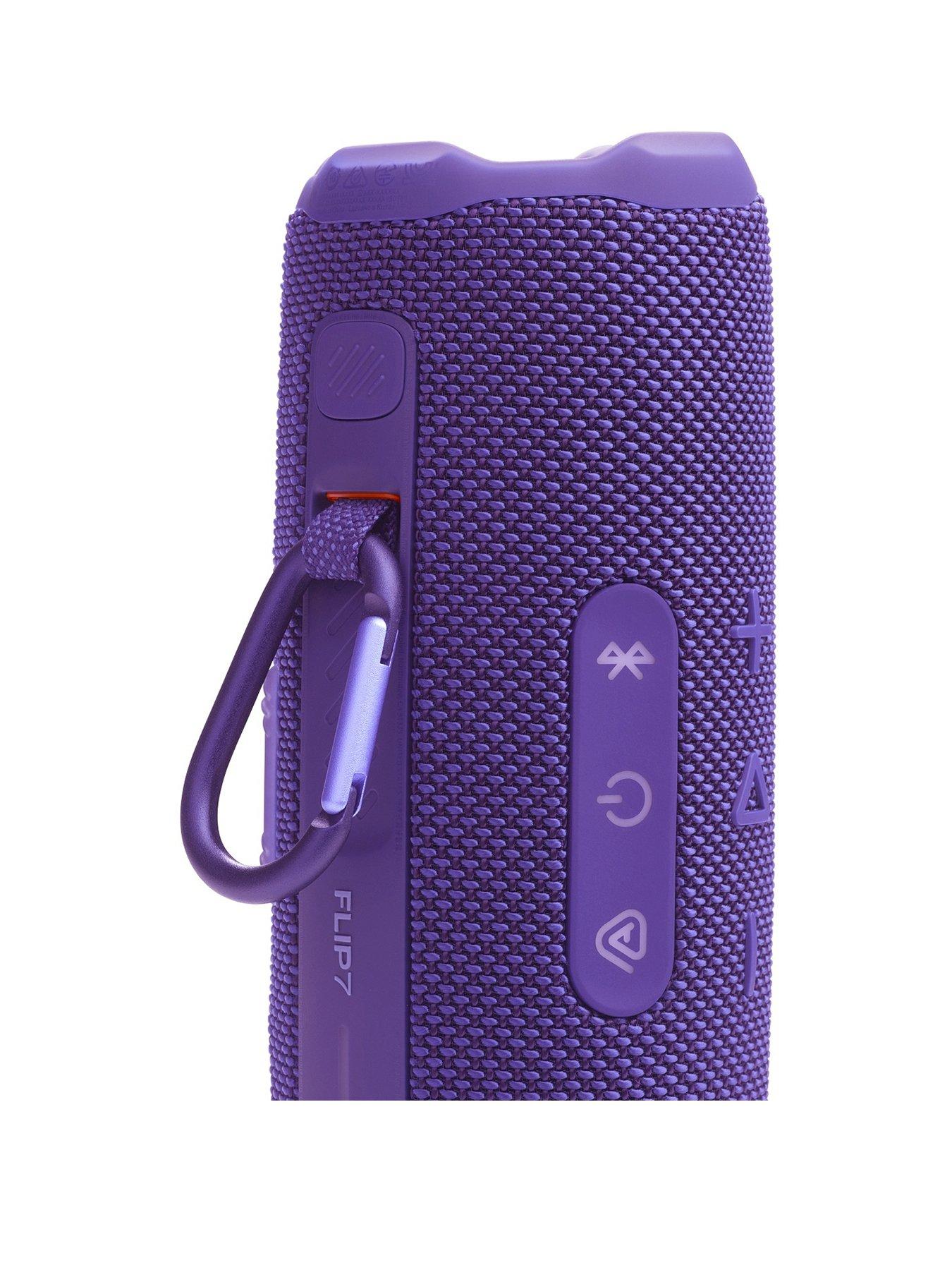 Image 3 of 7 of JBL Flip 7, portable bluetooth speaker, water/dust proof IP67, Auracast, Purple