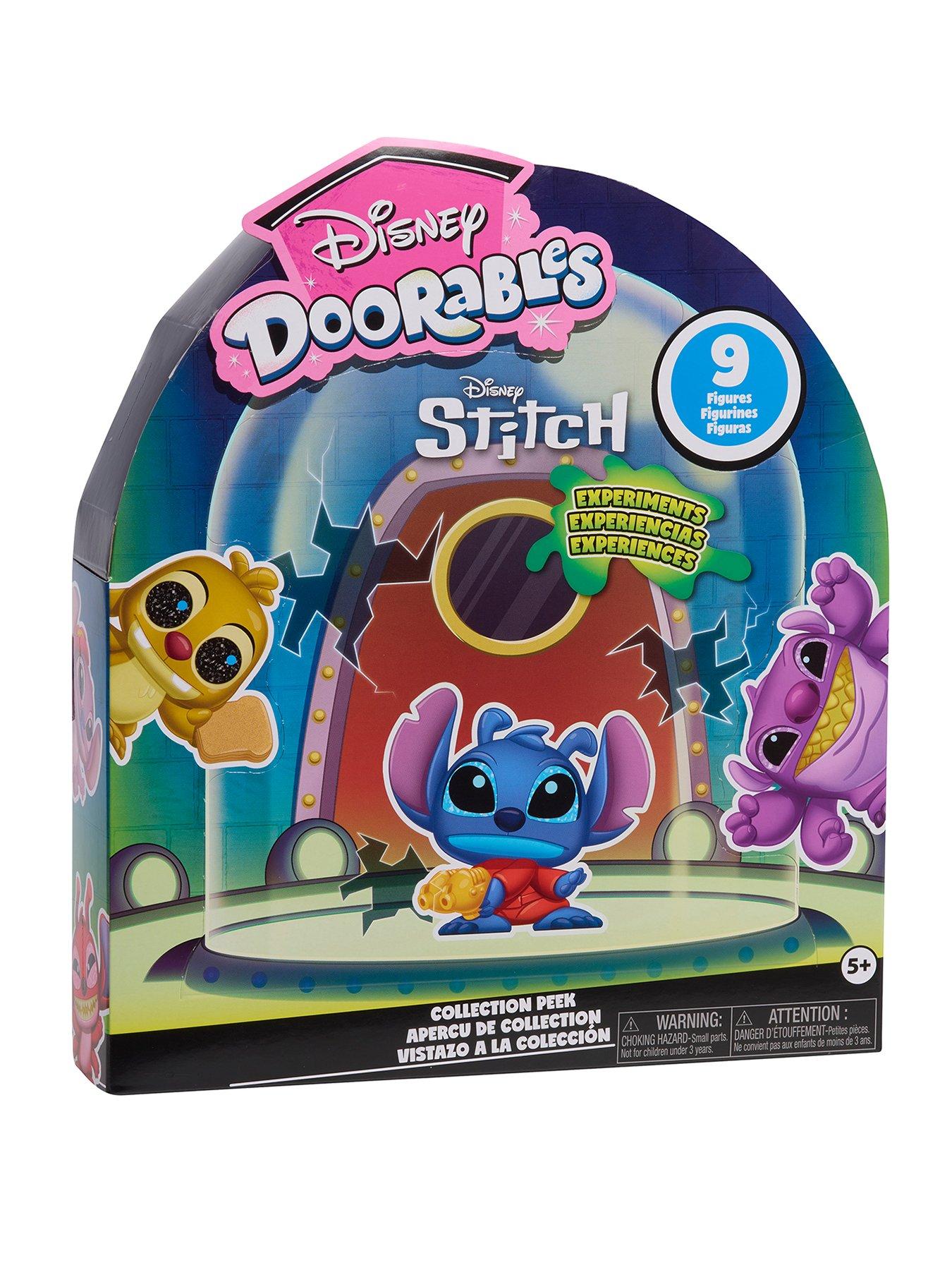 Disney Stitch Doorables Stitch Experiments Collection Peek with 9 Exclusive Toy Figures