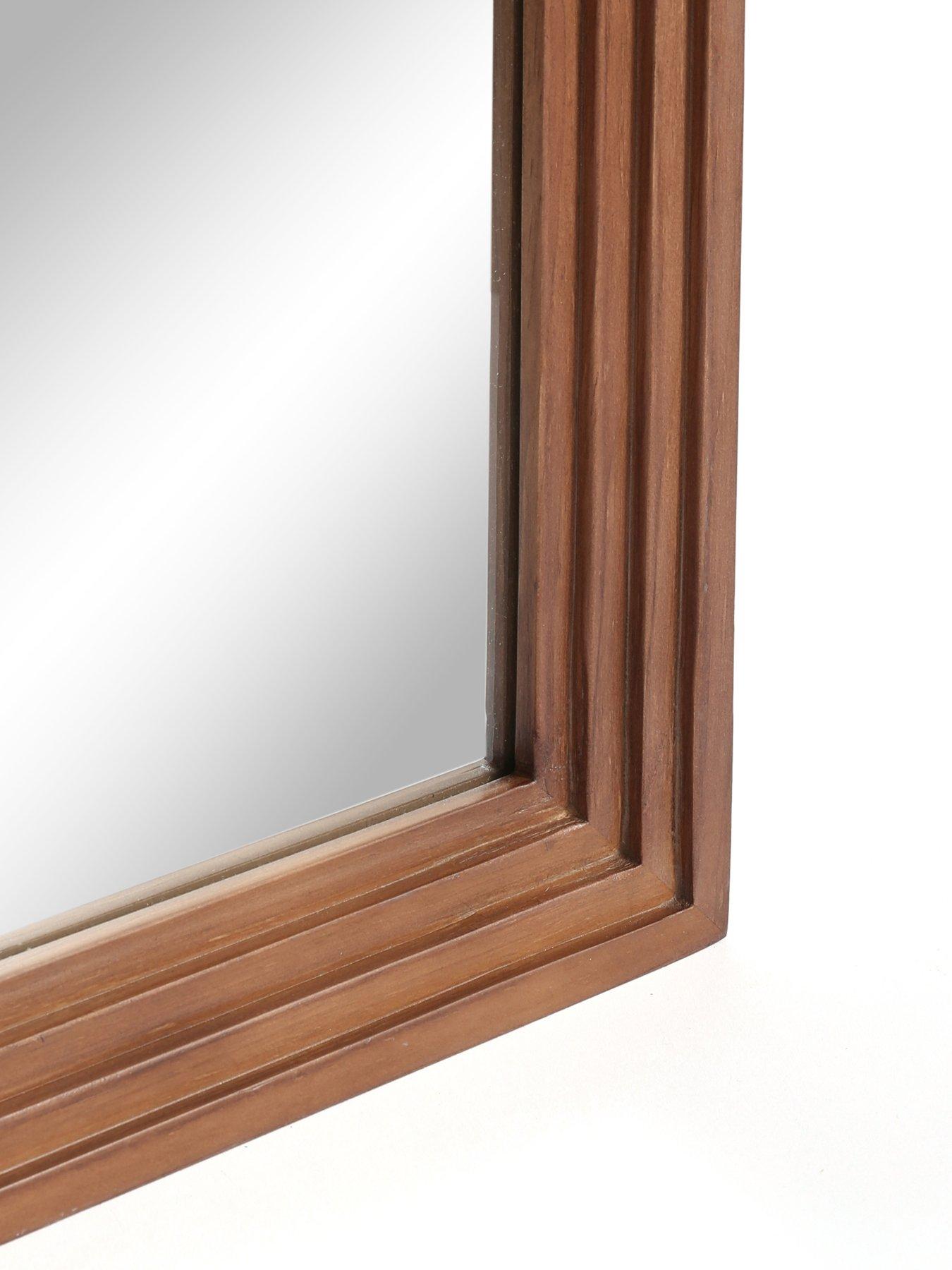 Image 4 of 5 of The Very Collection Arched Ribbed Wall Mirror 56x71cm