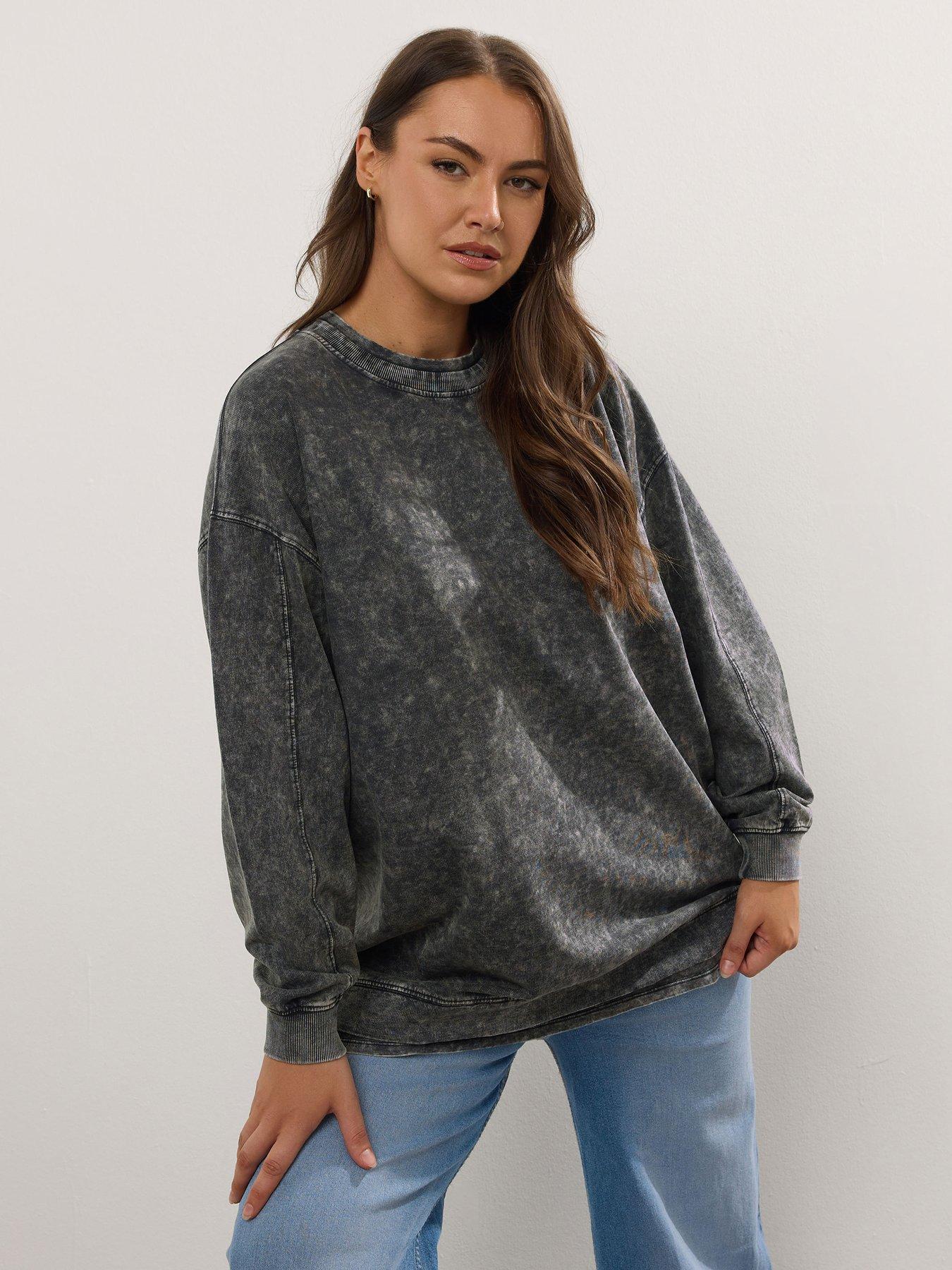 Image 1 of 4 of Yours Curve 2 In 1 Jumper - Grey