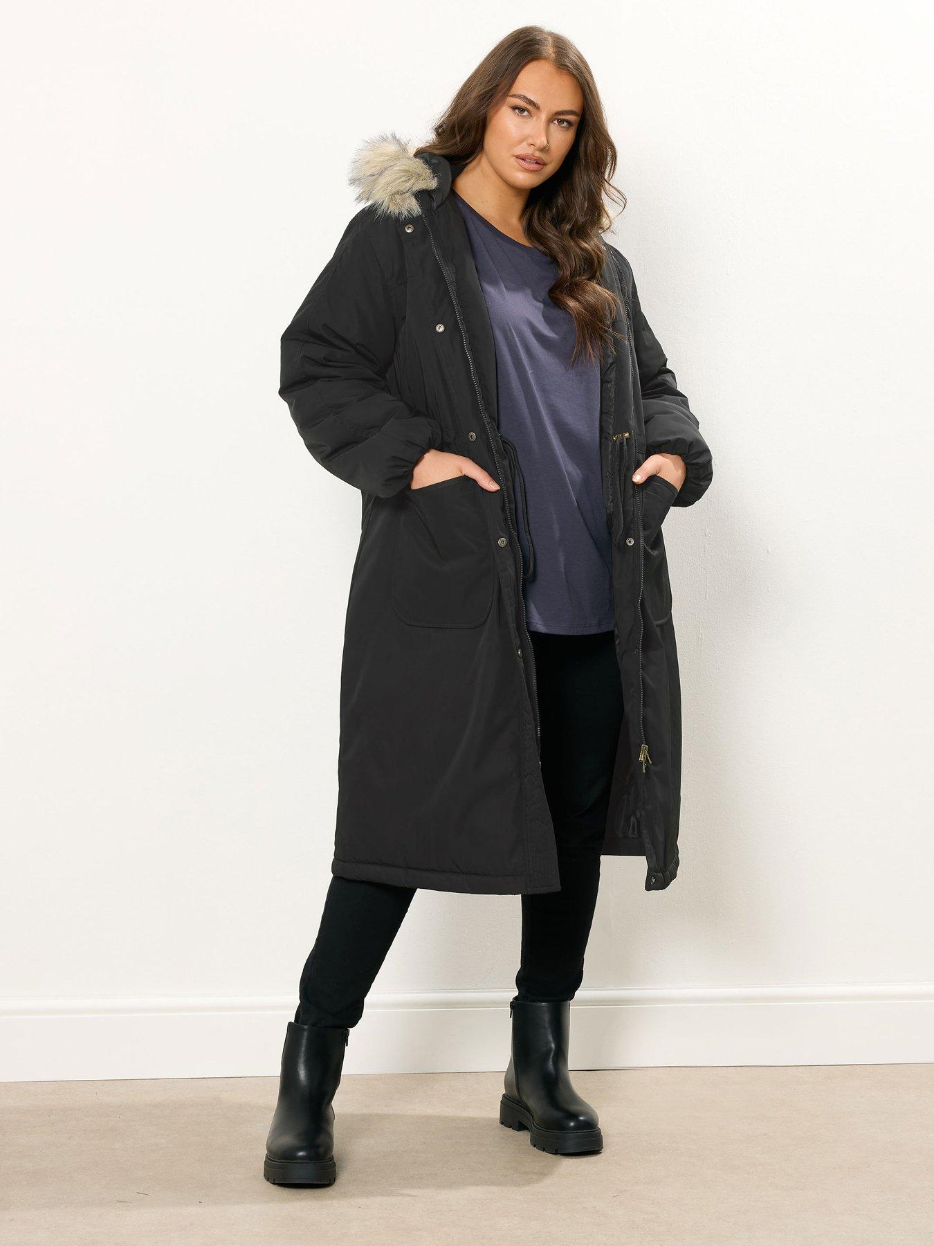 undefined Curve Longline Luxe Parka