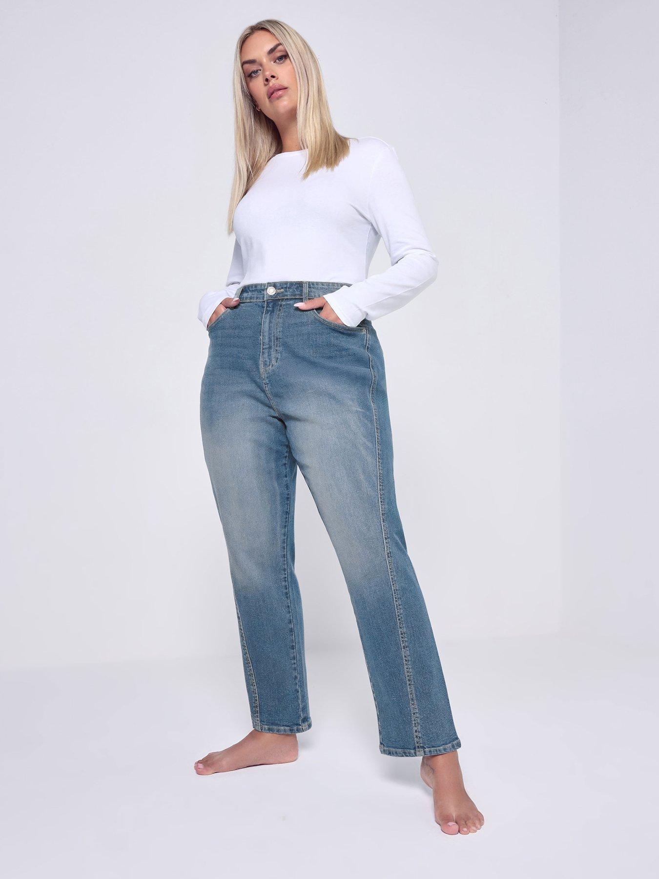 Yours Curve Carrot Jean - Blue