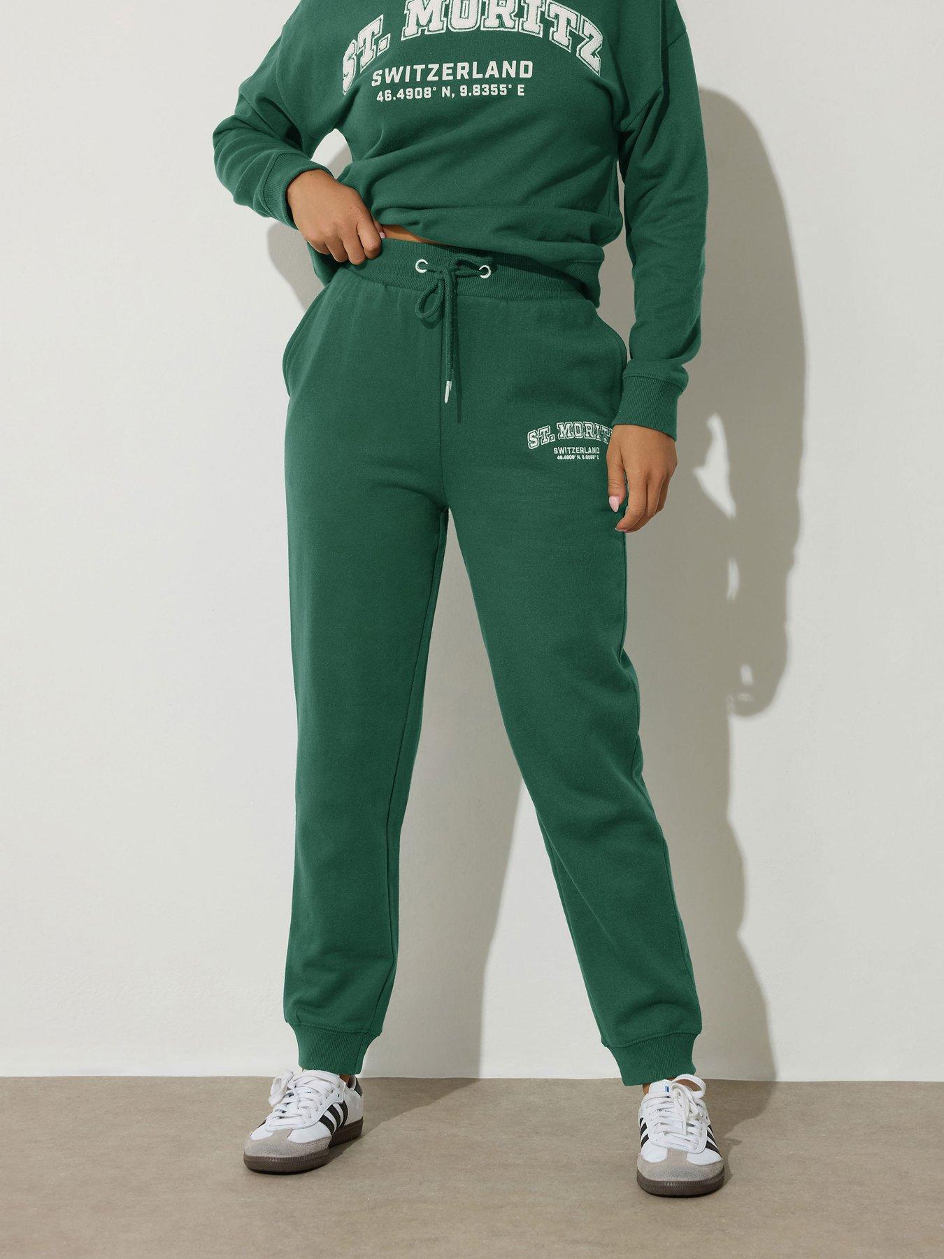 Image 1 of 4 of PixieGirl Petite St Moritz Jogger - Green