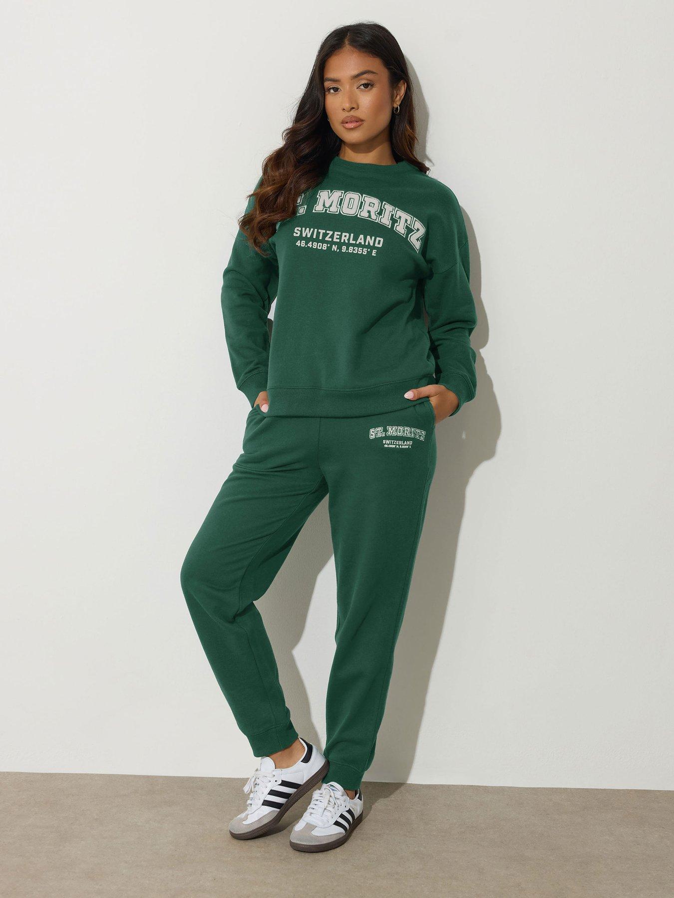 Image 3 of 4 of PixieGirl Petite St Moritz Jogger - Green