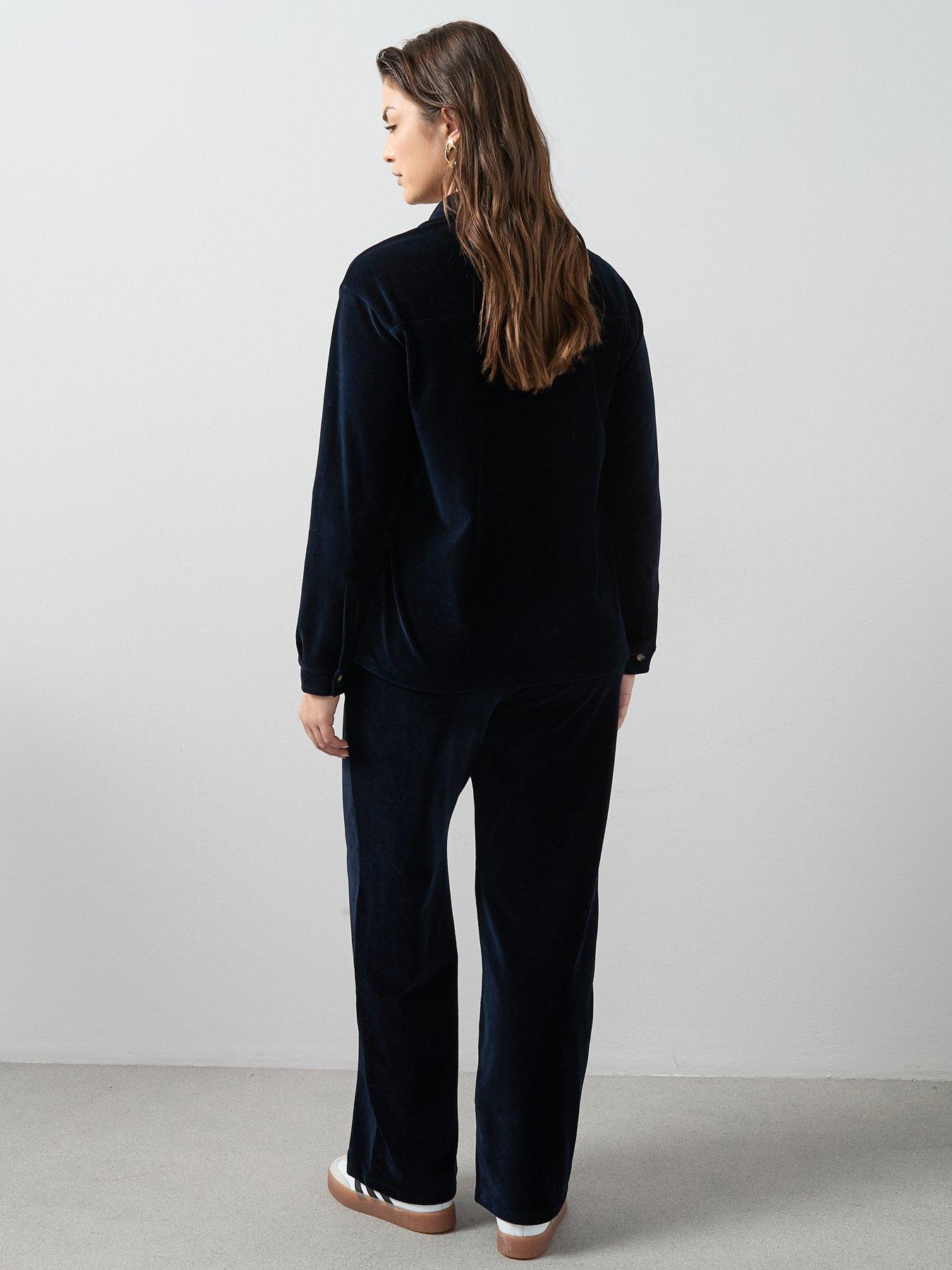 Image 5 of 6 of The Very Collection Curve Stretch Cord Wide Leg Trouser Co-ord