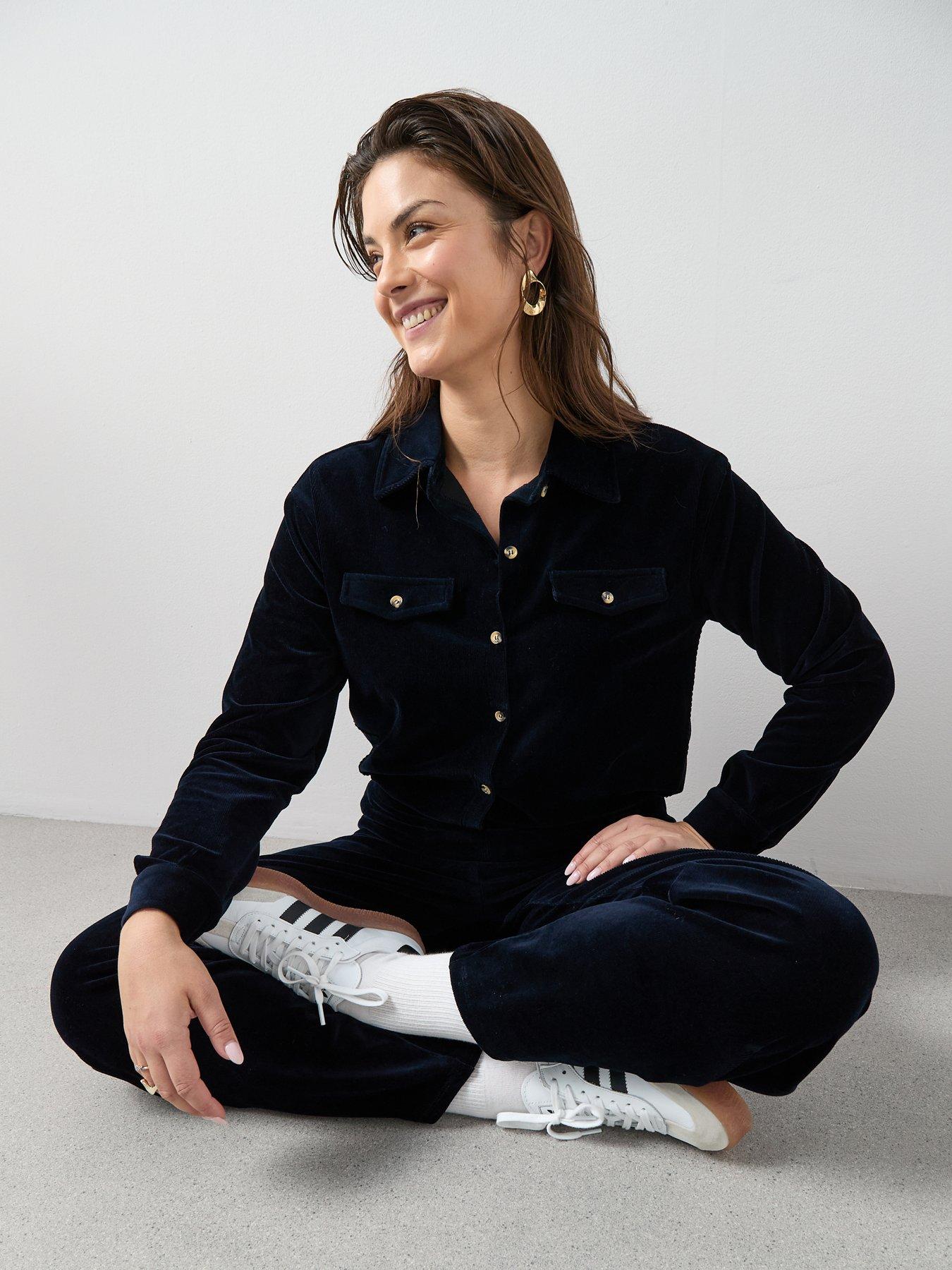 Image 6 of 6 of The Very Collection Curve Stretch Cord Wide Leg Trouser Co-ord