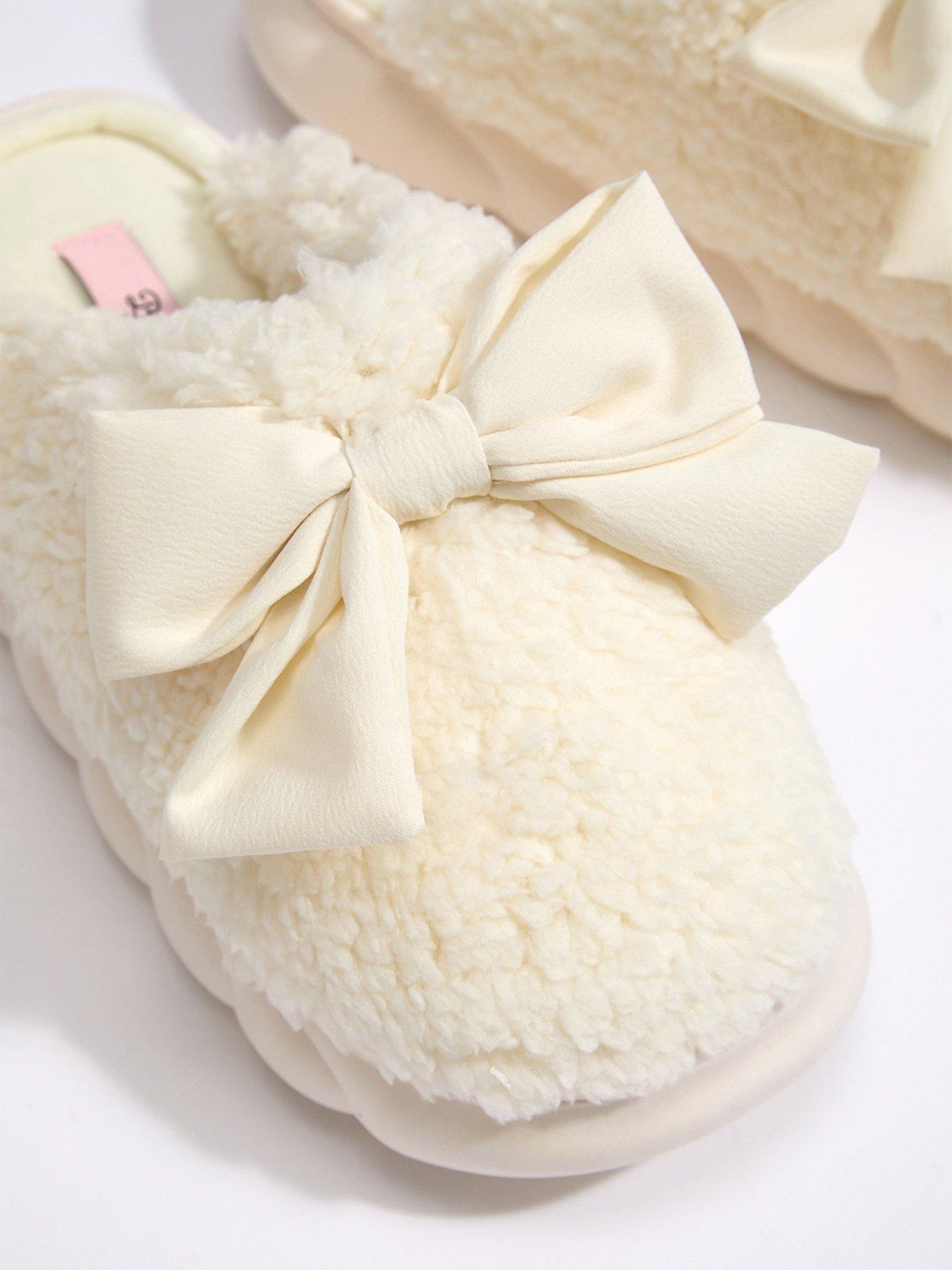 Image 5 of 5 of Boux Avenue Cloud Sole Mule Slippers - Ivory Mix