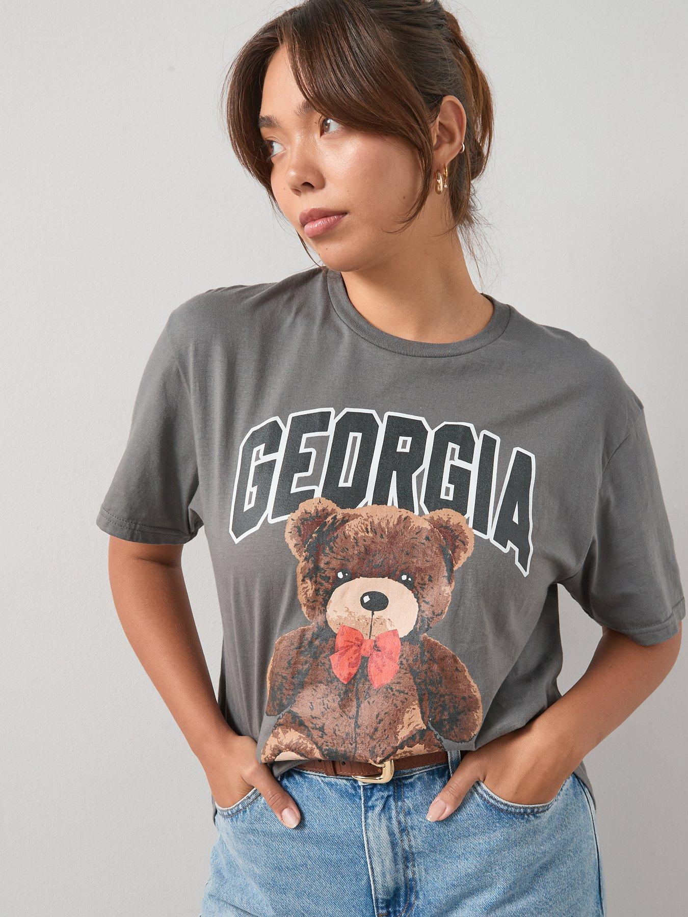 the-very-collection-curve-graphic-t-shirt-grey