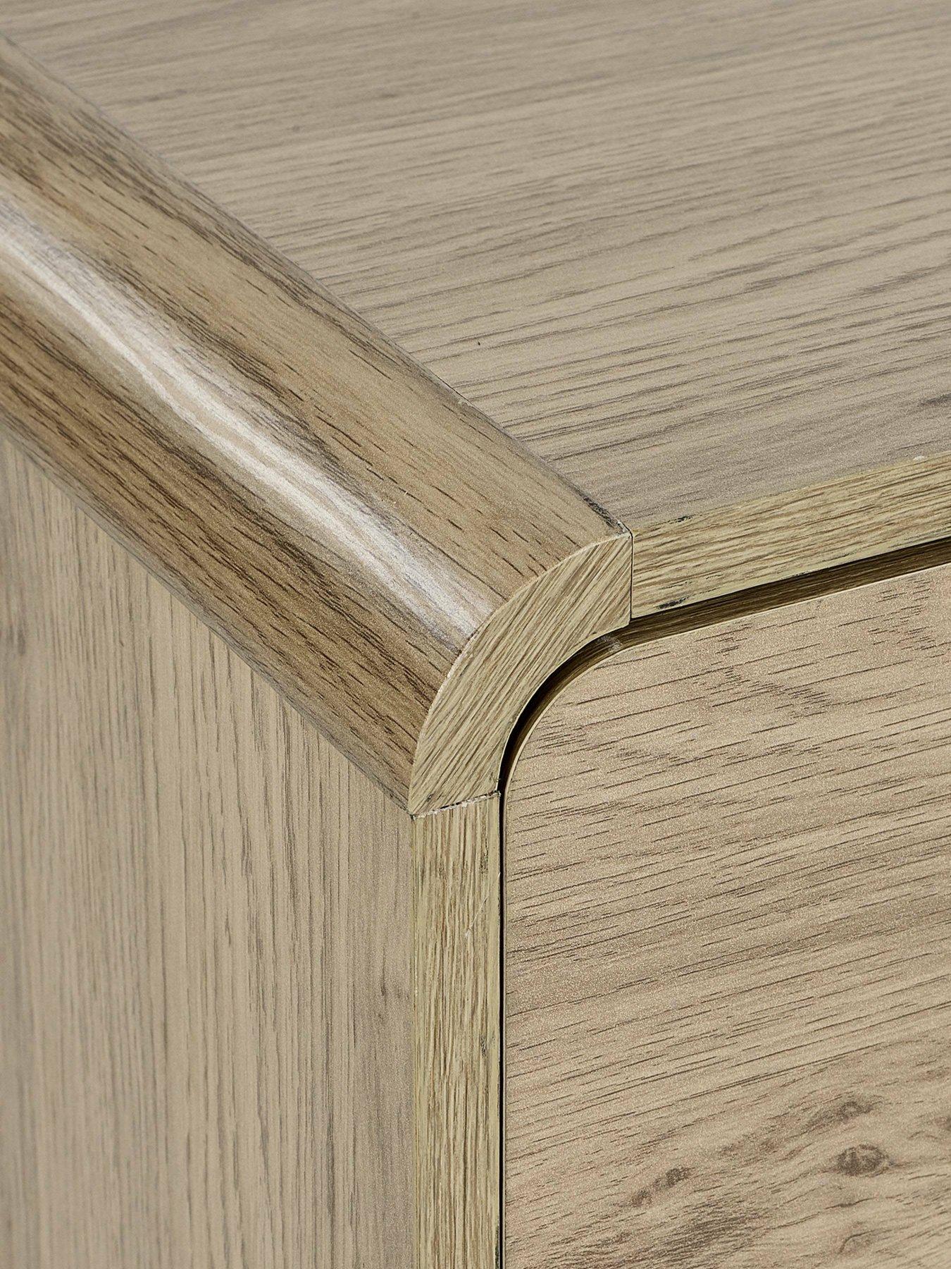 Image 5 of 7 of Julian Bowen Ingrid 2 Drawer Bedside Table