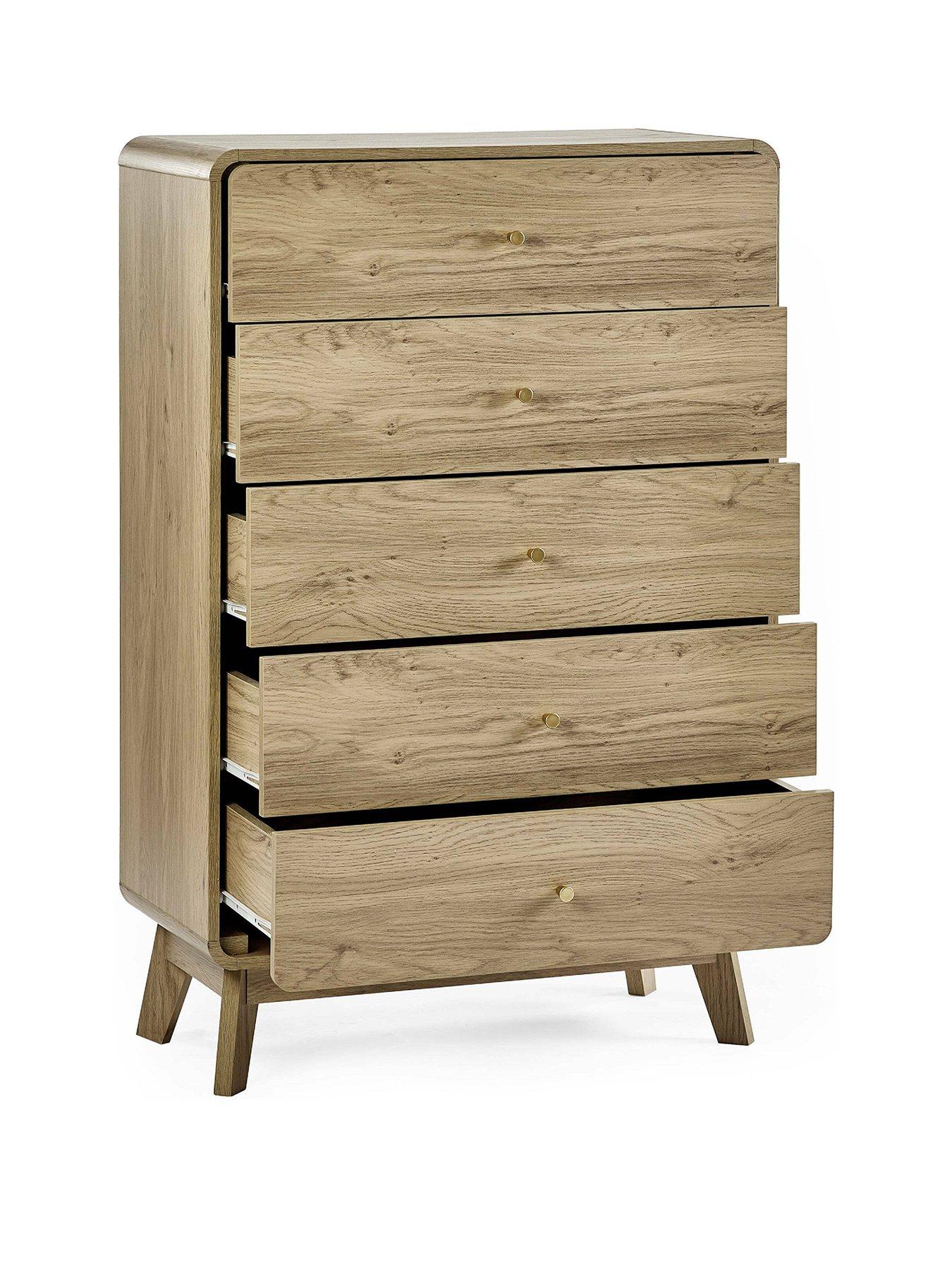 Image 3 of 7 of Julian Bowen Ingrid 5 Drawer Chest