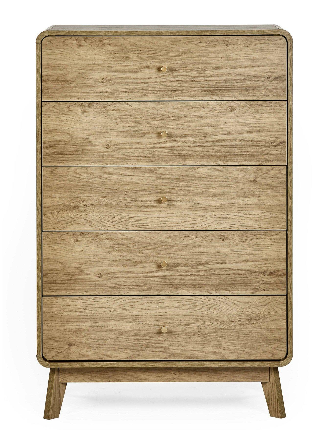 Image 4 of 7 of Julian Bowen Ingrid 5 Drawer Chest