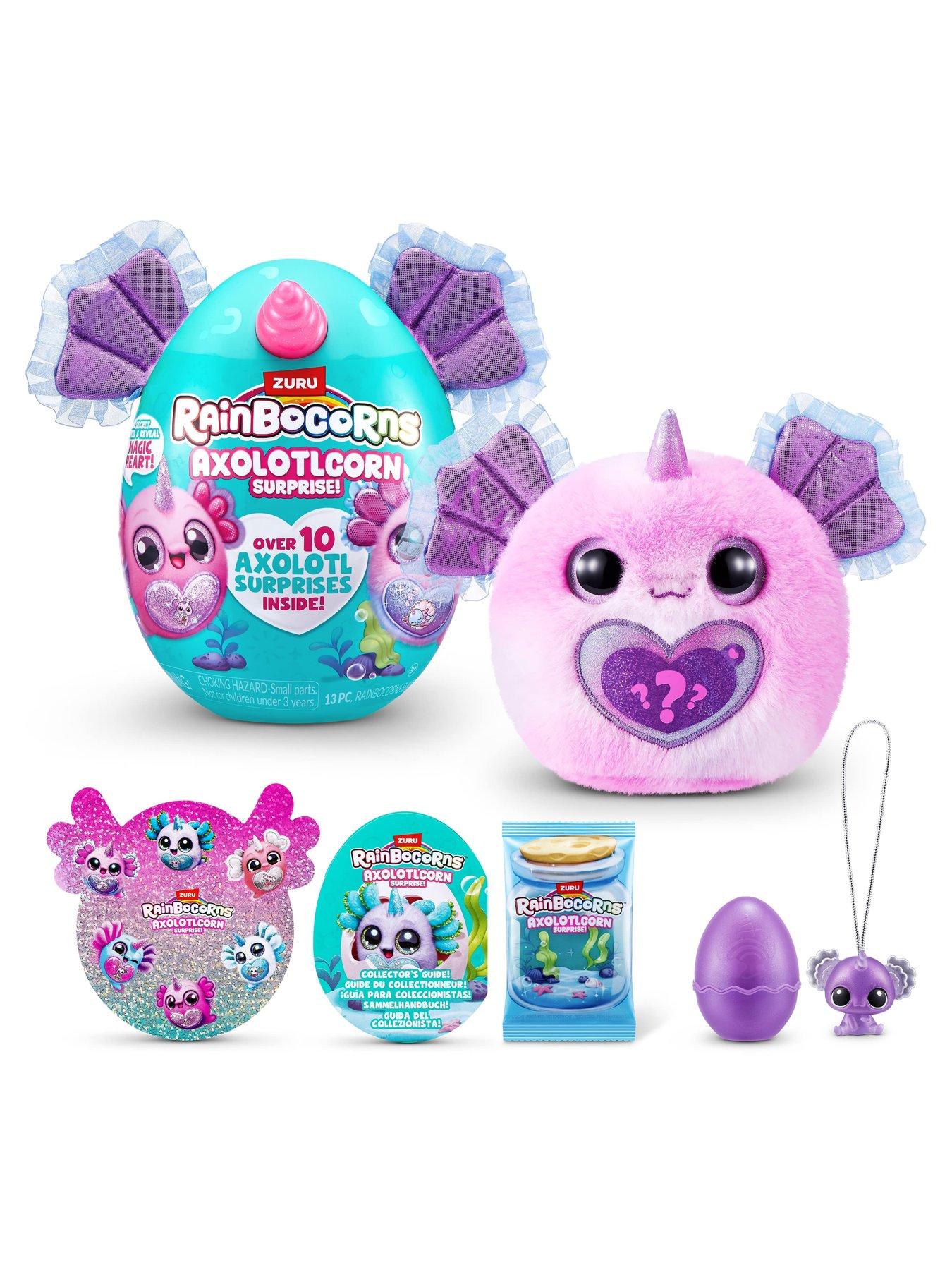  image of zuru-rainbocorns-sparkle-heart-surprise-axolotl-collectable-plush-toy