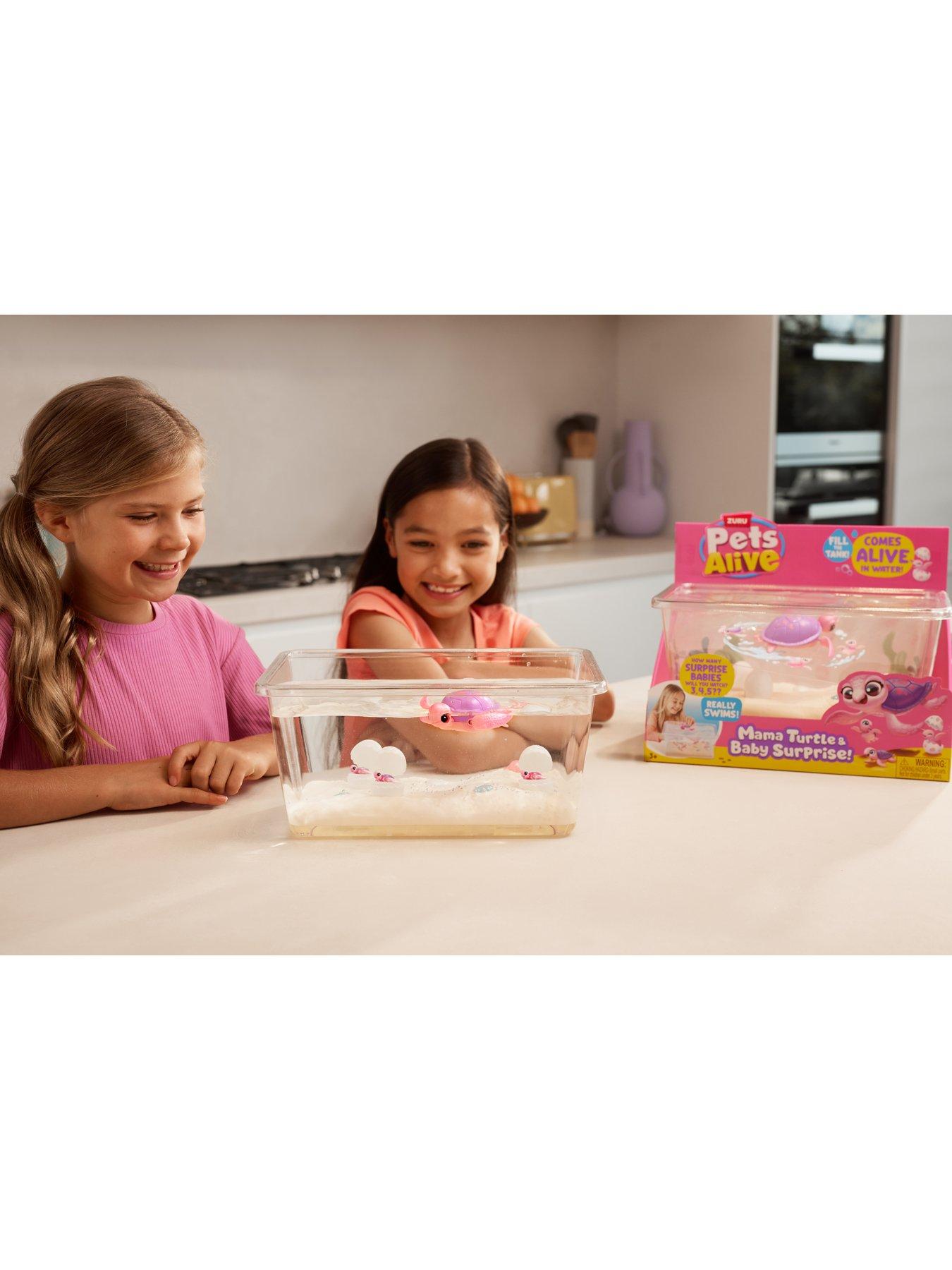 Image 3 of 6 of Zuru Pets Alive Mama &amp; Baby Surprise Mama Turtle Playset