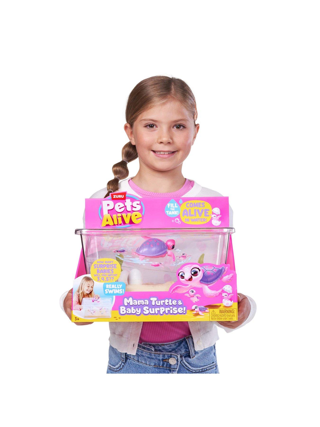 Image 4 of 6 of Zuru Pets Alive Mama &amp; Baby Surprise Mama Turtle Playset