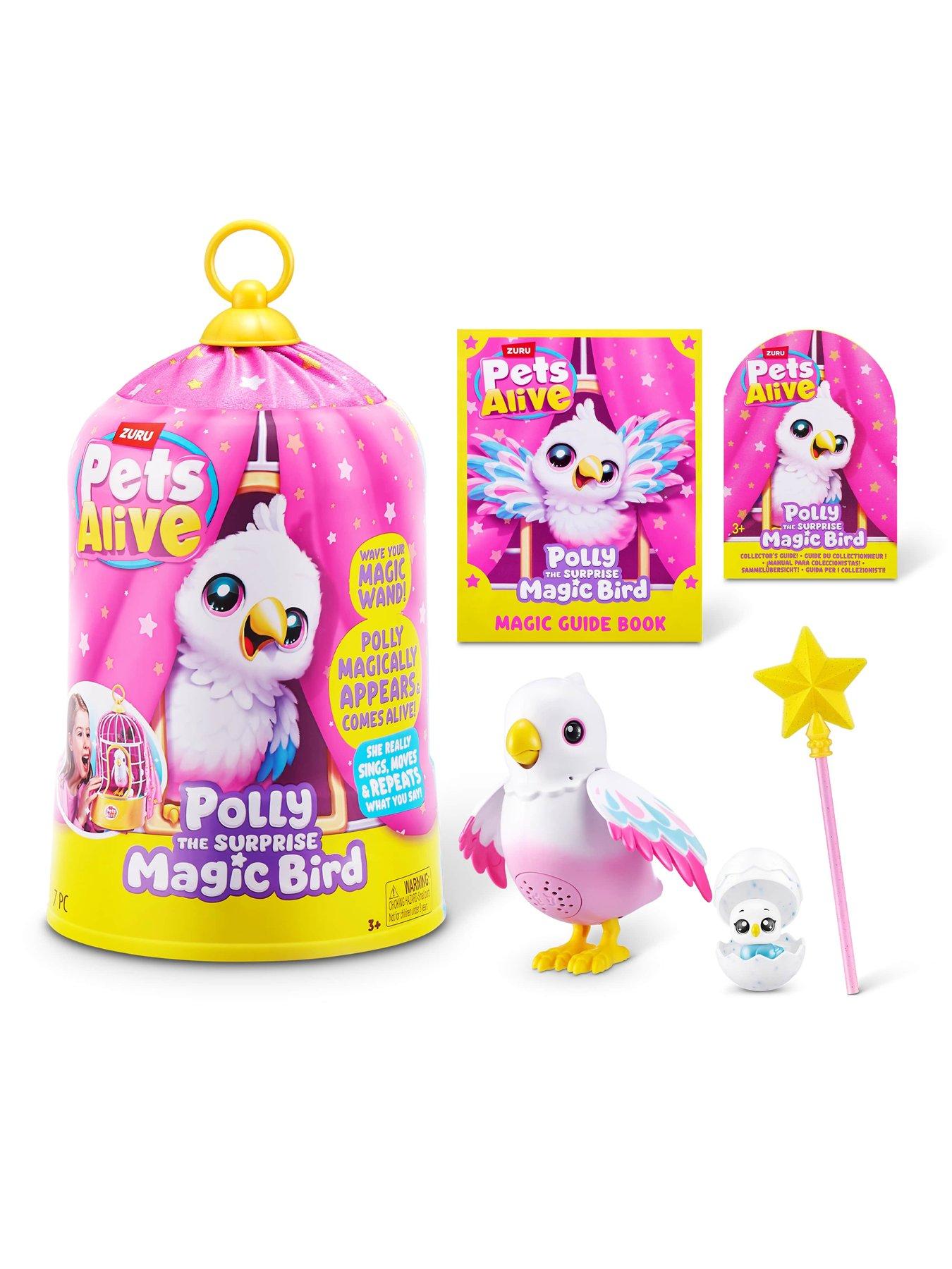 Image 4 of 7 of Zuru Pets Alive Polly the&nbsp;Magic Bird&nbsp;Playset