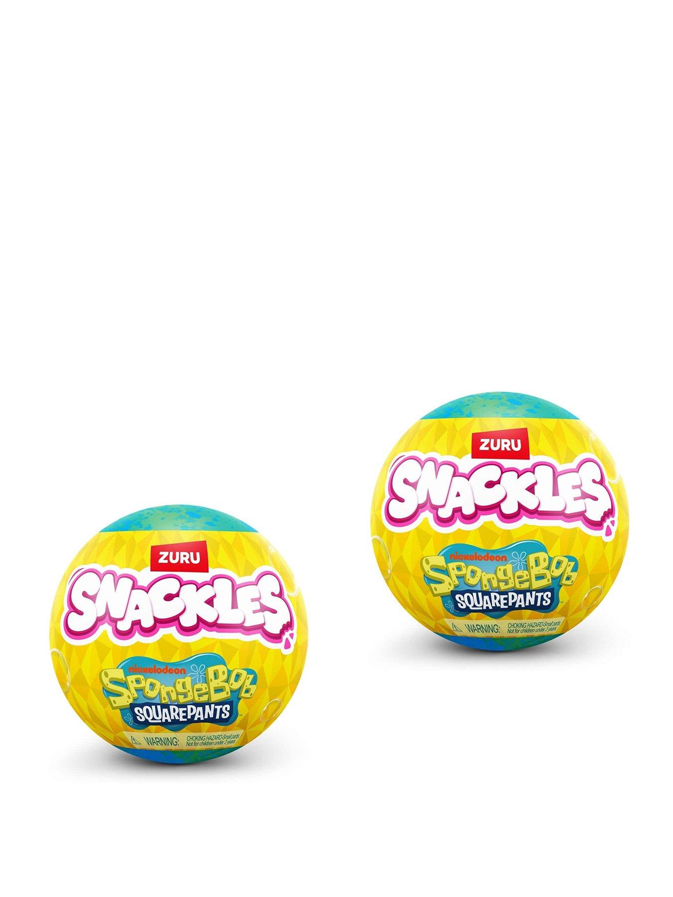 zuru-snackles-spongebobnbsp5-capsule-collectablenbspmysterynbspplush