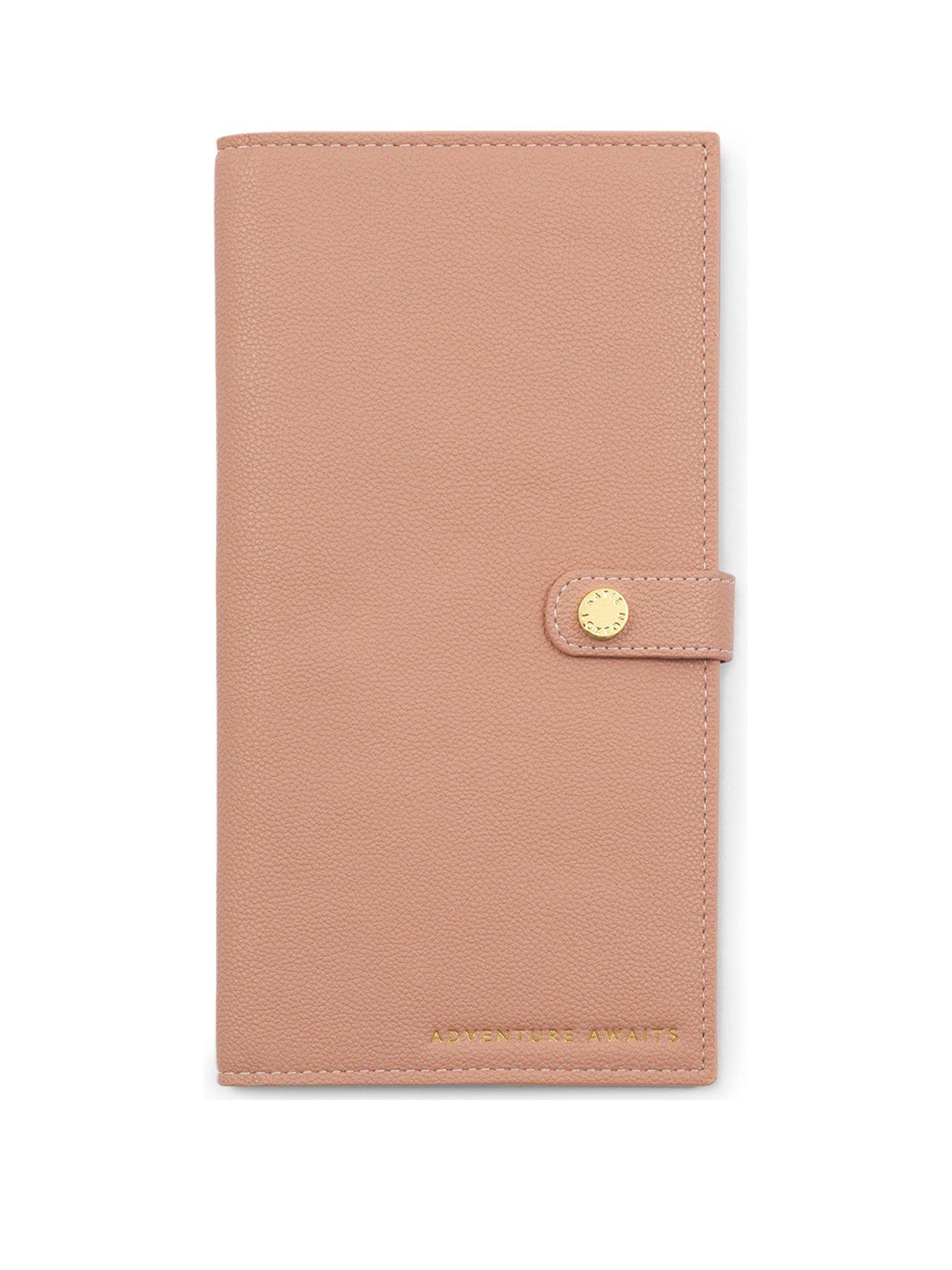 undefined SENTIMENT TRAVEL WALLET , ADVENTURE AWAITS , Pink