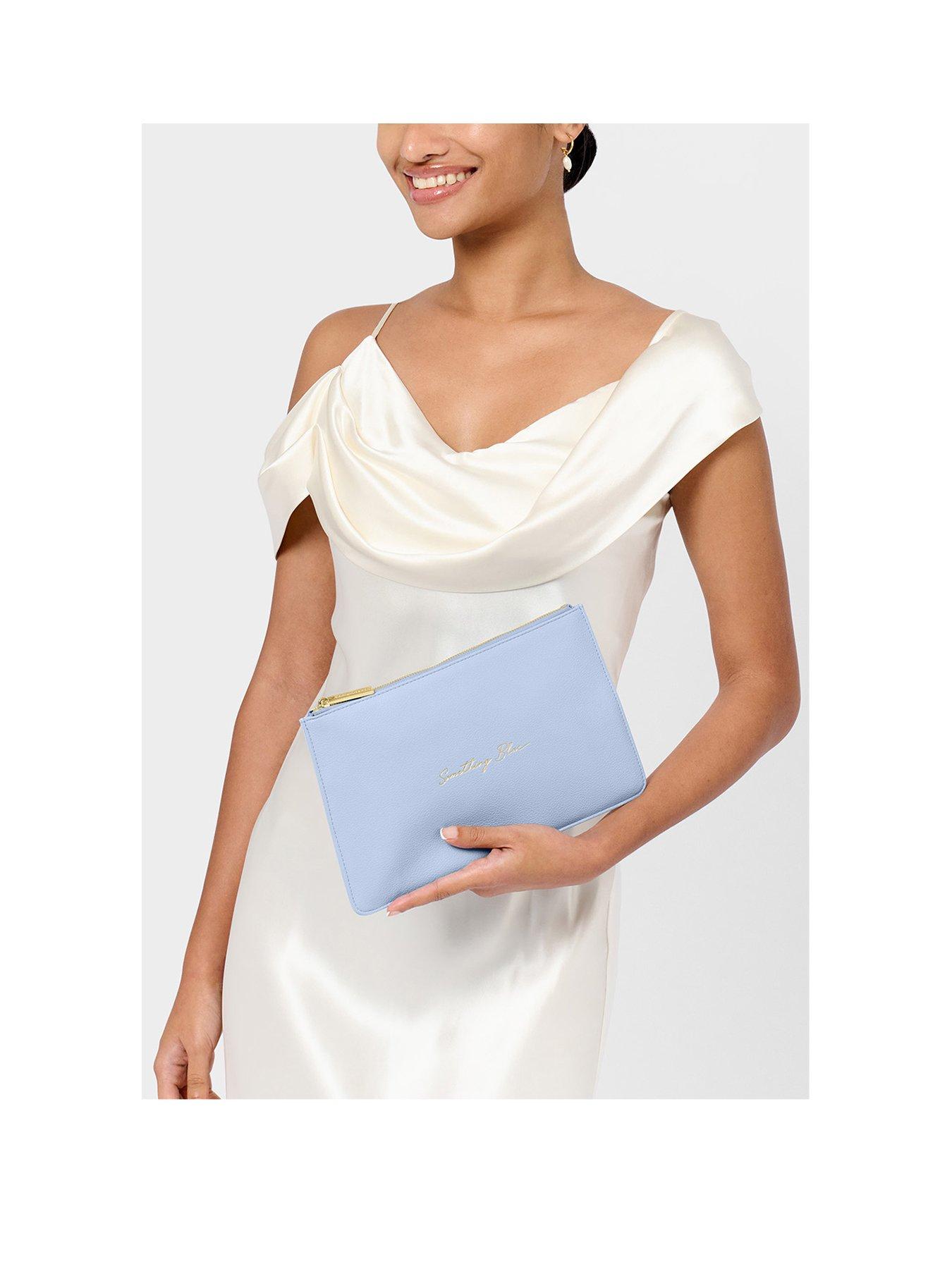 undefined BRIDAL SENTIMENT POUCH , SOMETHING BLUE, Powder Blue