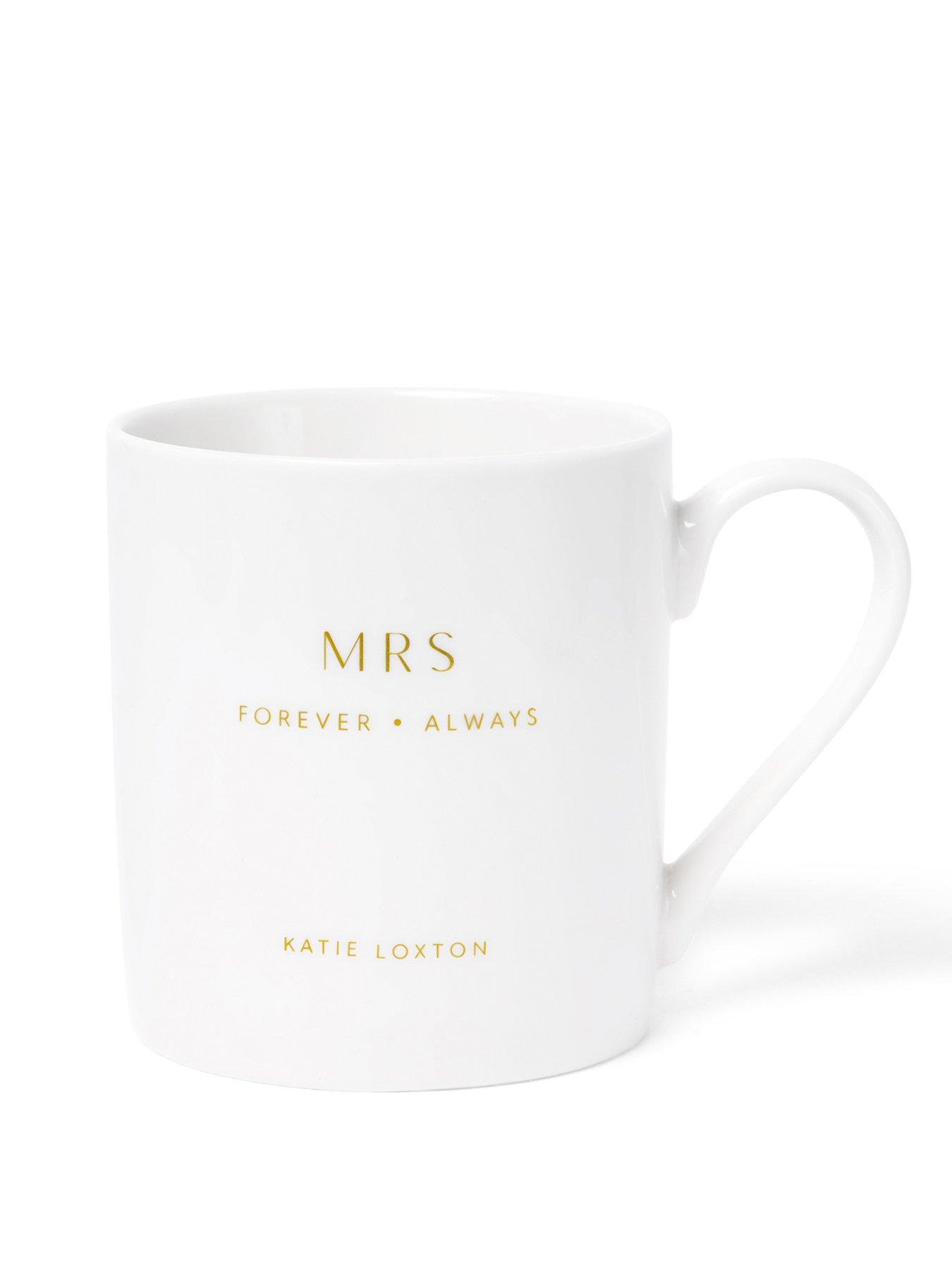 Image 3 of 5 of Katie Loxton Mr &amp; Mrs Porcelain Mug Set