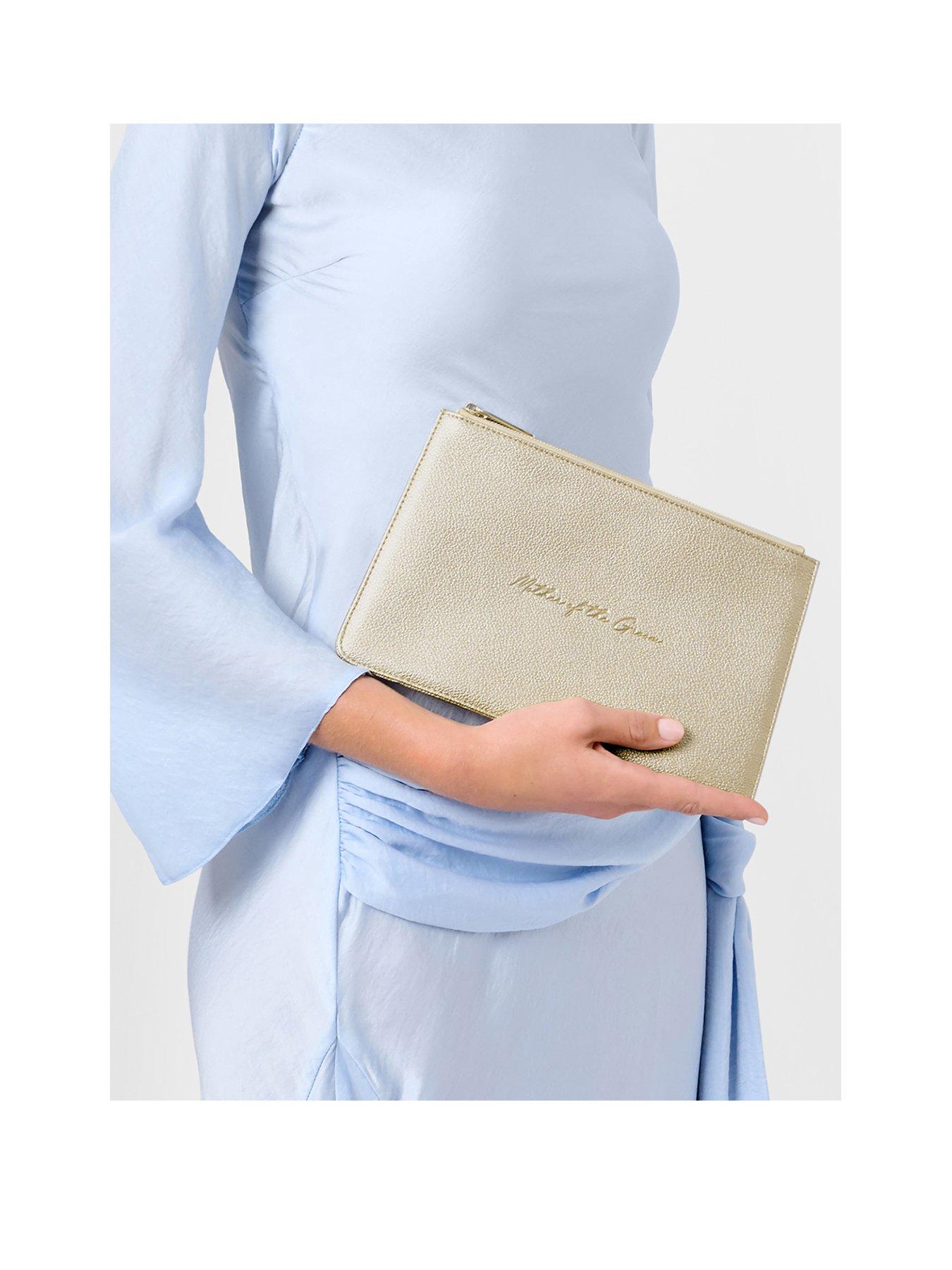 undefined BRIDAL SENTIMENT POUCH , MOTHER OF THE GROOM , Gold
