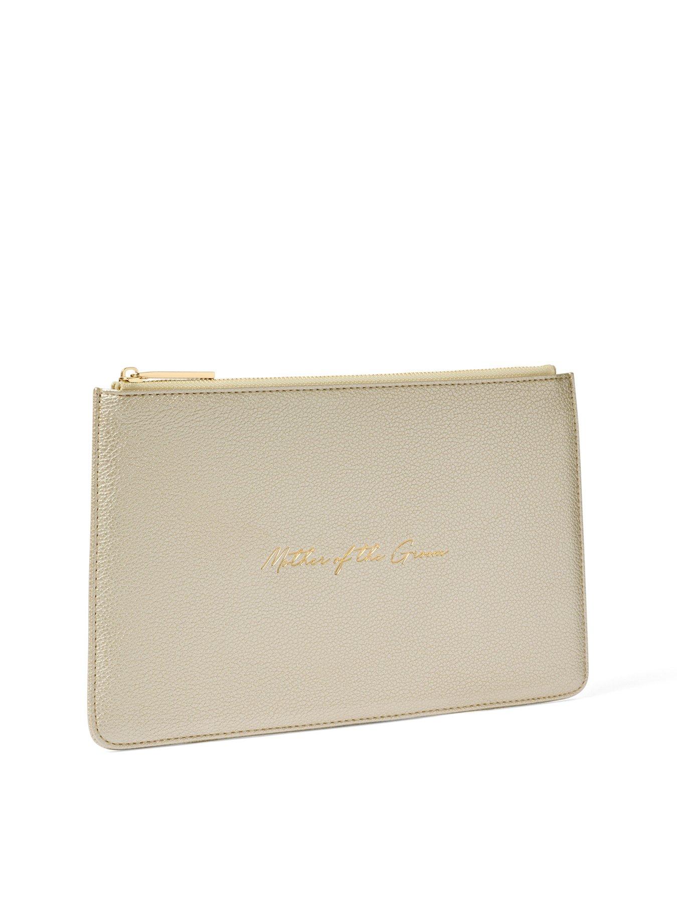 Image 2 of 5 of Katie Loxton BRIDAL SENTIMENT POUCH , MOTHER OF THE GROOM , Gold