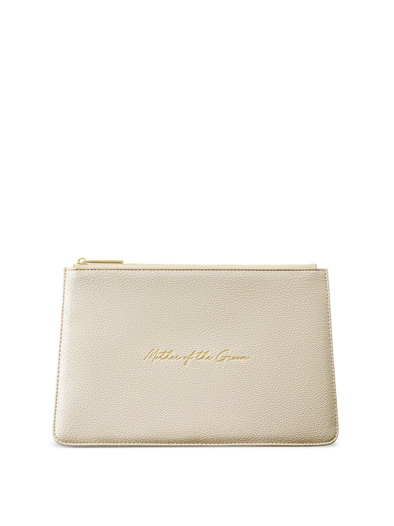 Image 4 of 5 of Katie Loxton BRIDAL SENTIMENT POUCH , MOTHER OF THE GROOM , Gold