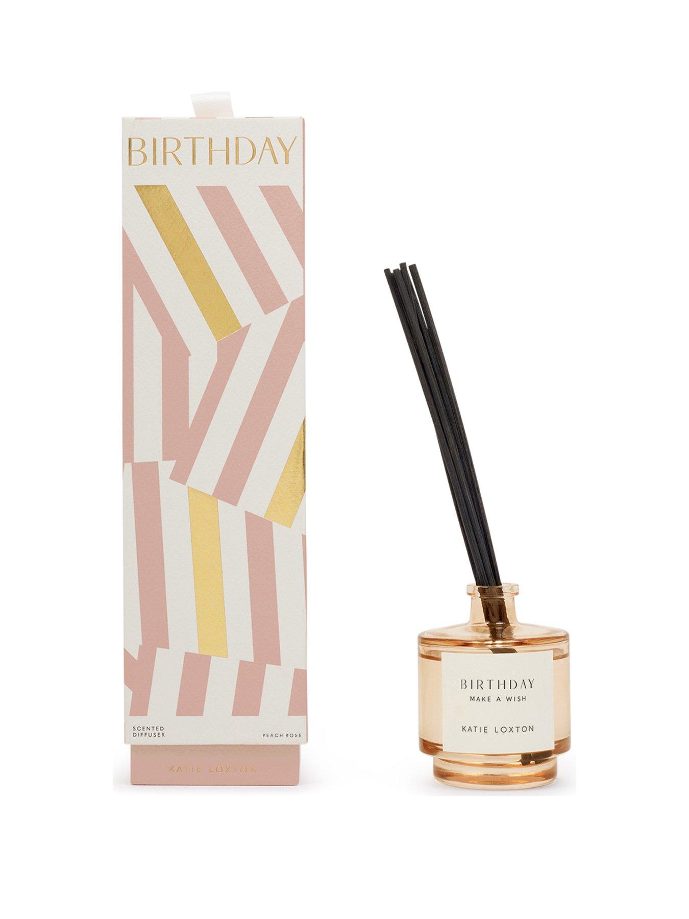 undefined SENTIMENT REED DIFFUSER , BIRTHDAY , Peach Rose and Sweet Mandarin