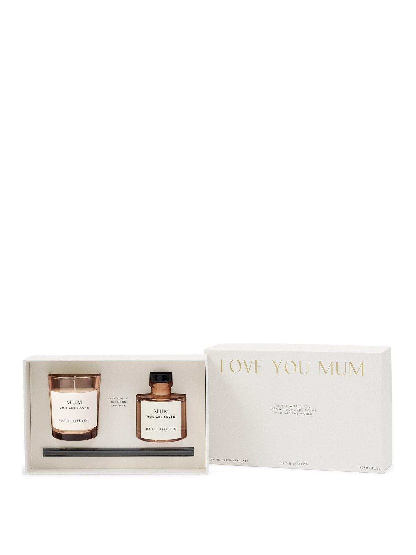 undefined MINI VOTIVE AND MINI REED DIFFUSER GIFT SET , LOVE YOU MUM, Frosted Pine and Cedarwood