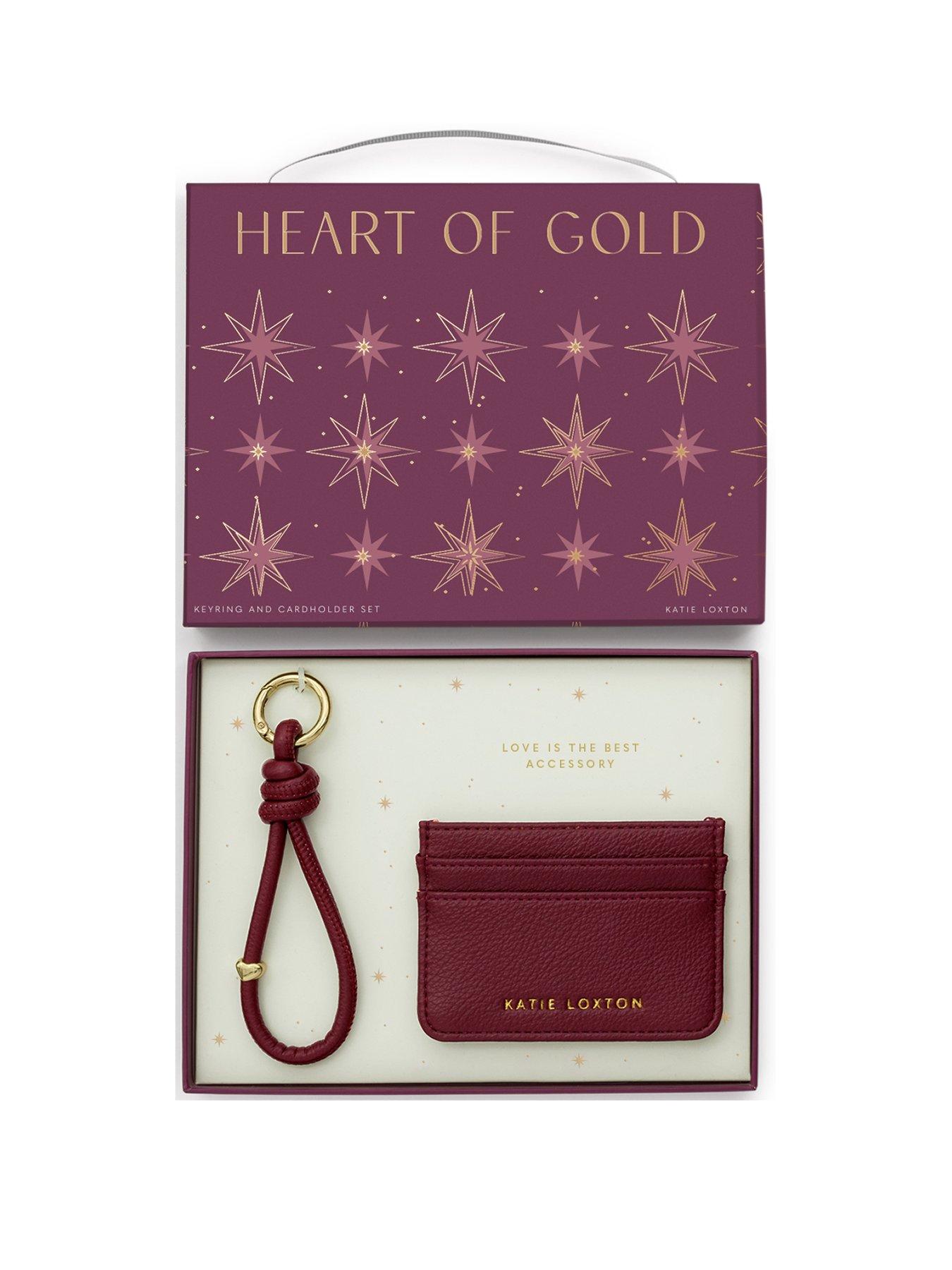 undefined GIFT BOXED KEYRING AND CARDHOLDER , Cherry