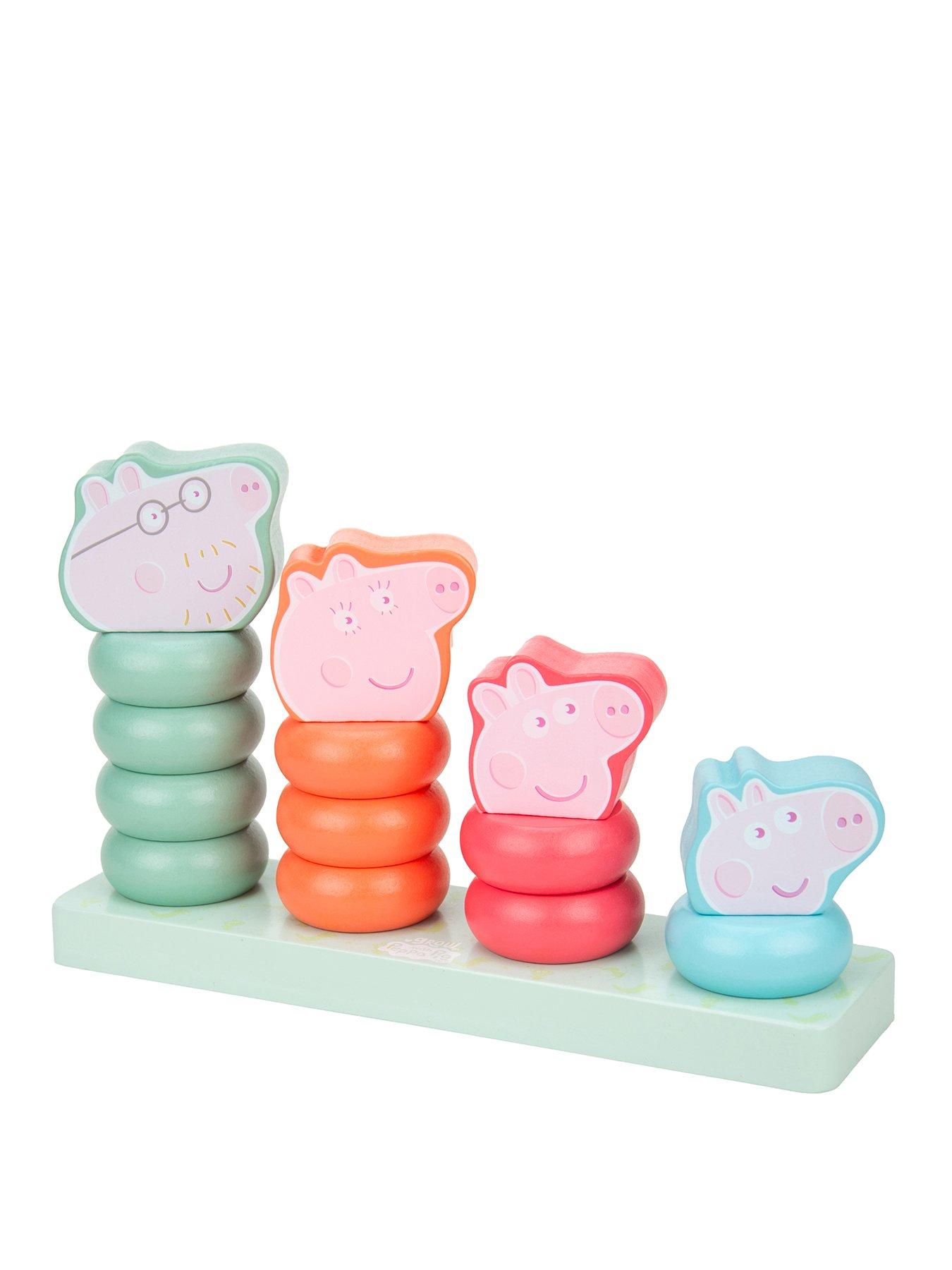 Peppa Pig Family Stacking Ring Set