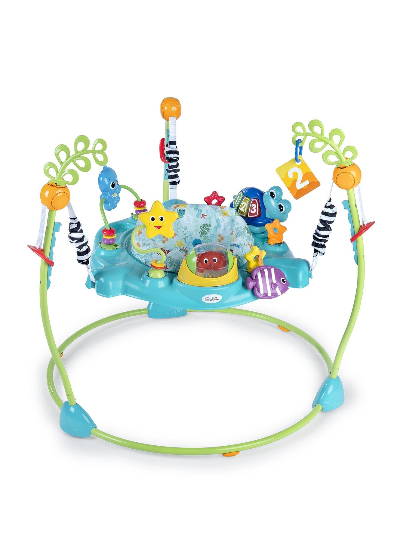Image 1 of 8 of Baby Einstein 2-in-1 Activity Jumper - Curiosity Cove