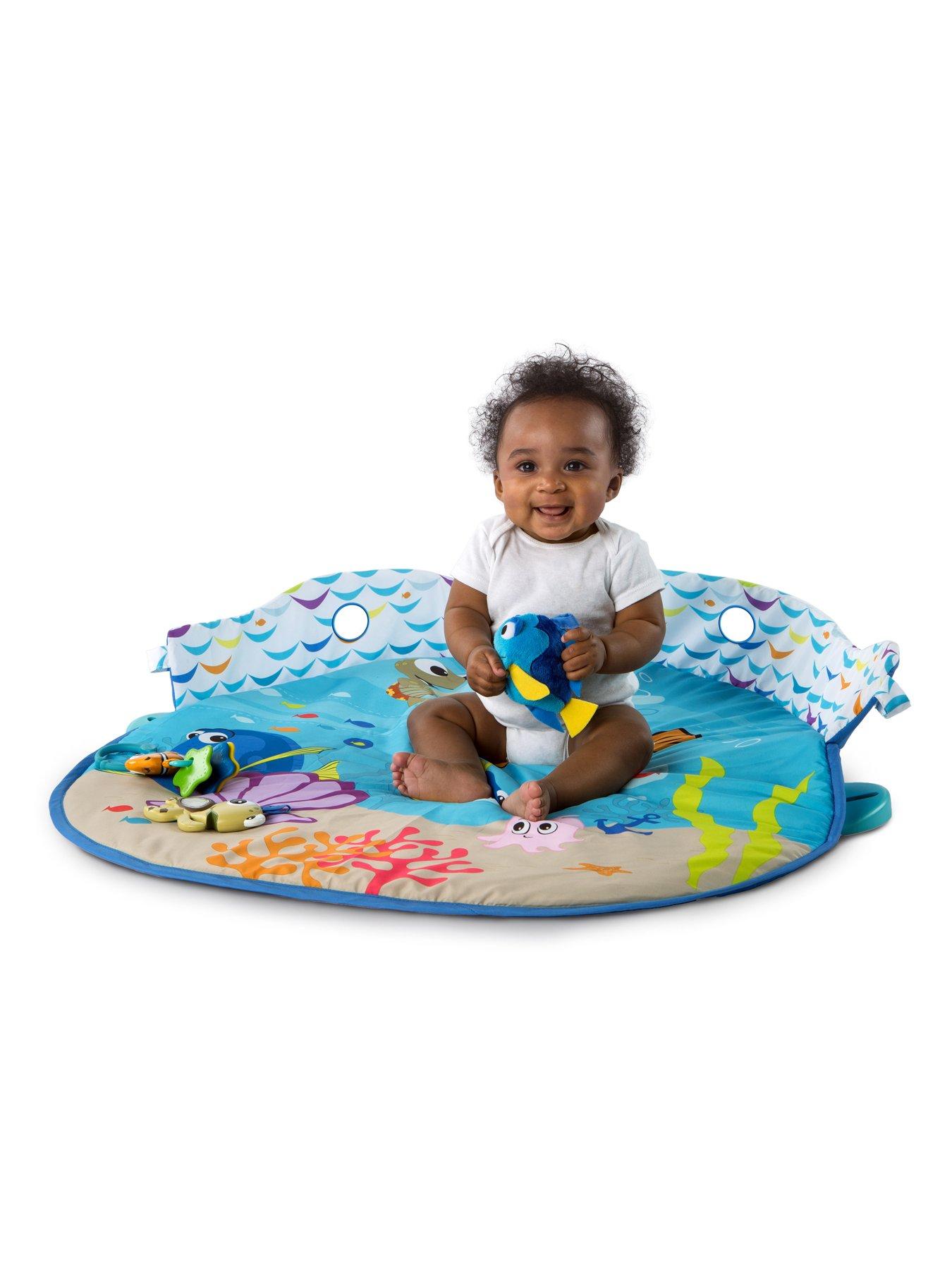Image 2 of 8 of Bright Starts Disney Baby FINDING NEMO Mr. Ray Ocean Lights &amp; Music Gym