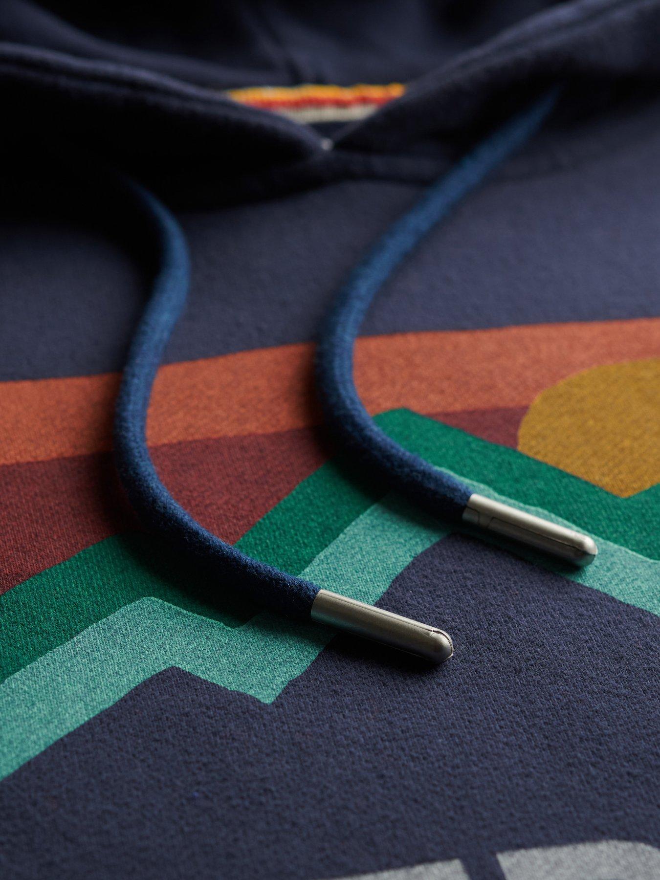 Image 5 of 5 of Superdry Great Outdoors Relaxed Hoodie - Navy