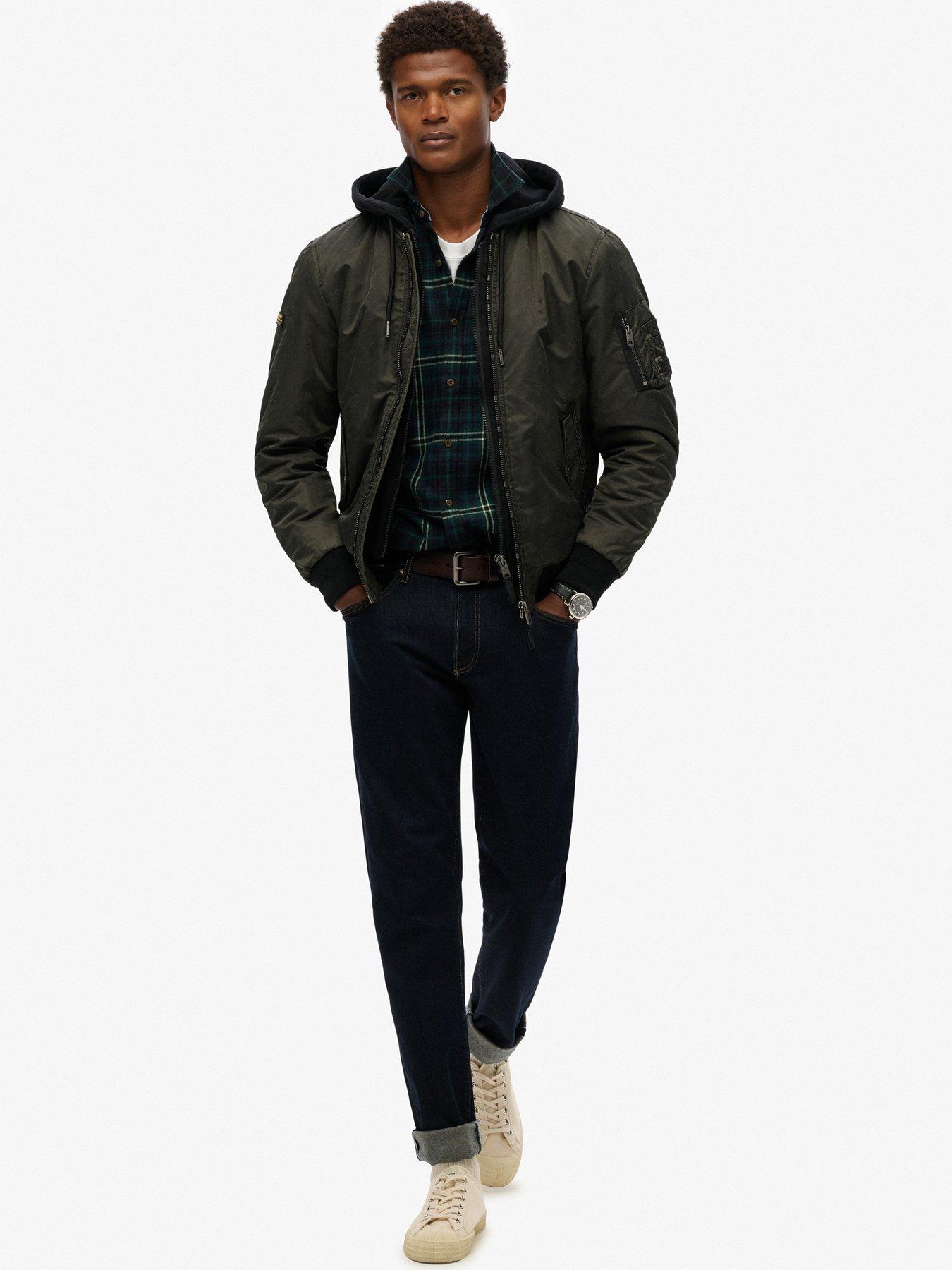 Image 2 of 5 of Superdry Military Ma1 Bomber Jacket - Green