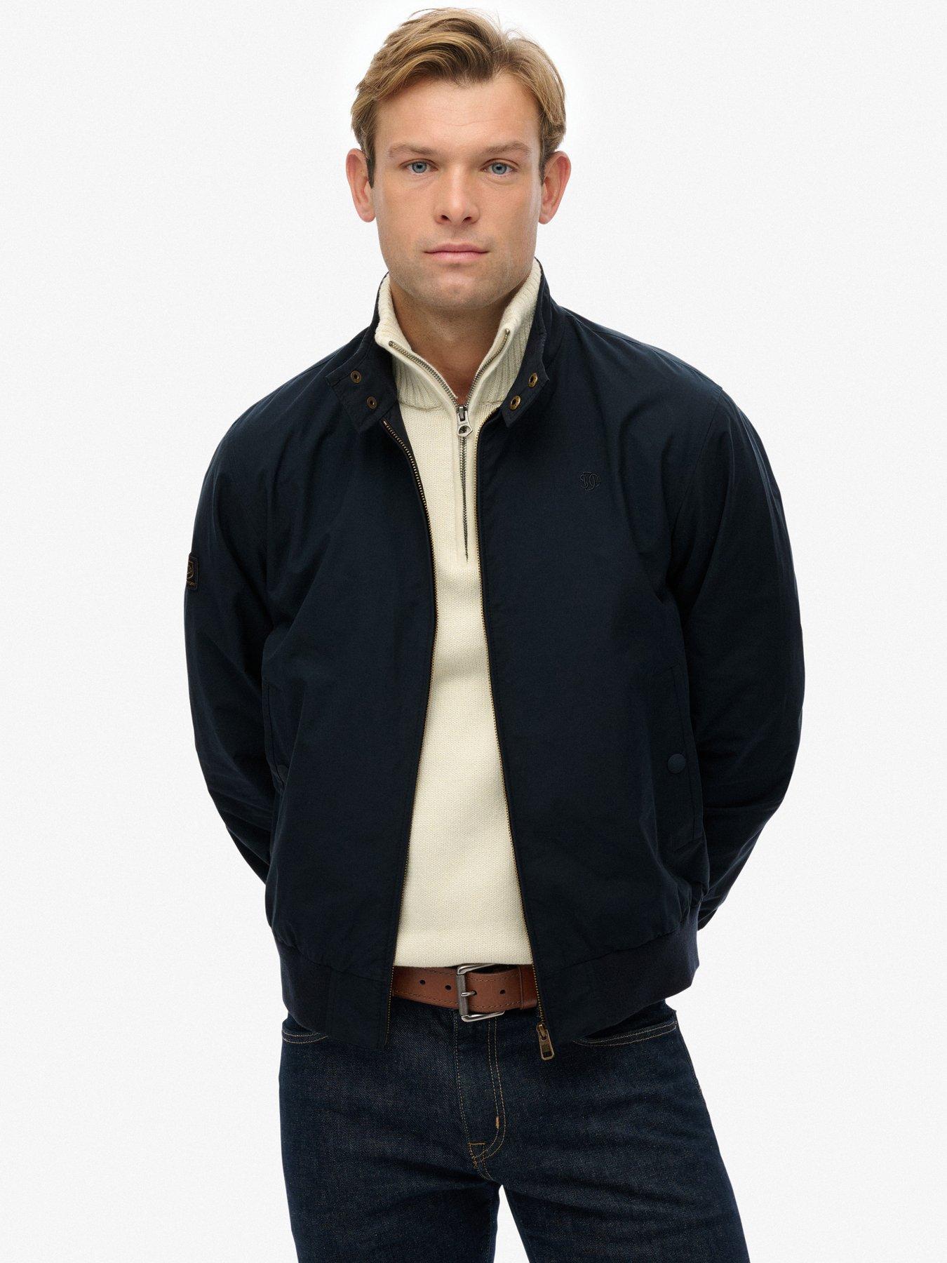 Image 5 of 6 of Superdry Classic Harrington Jacket - Navy