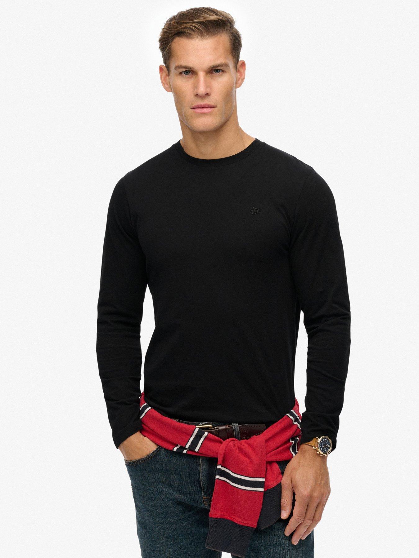  image of superdry-classic-essential-long-sleeve-t-shirt