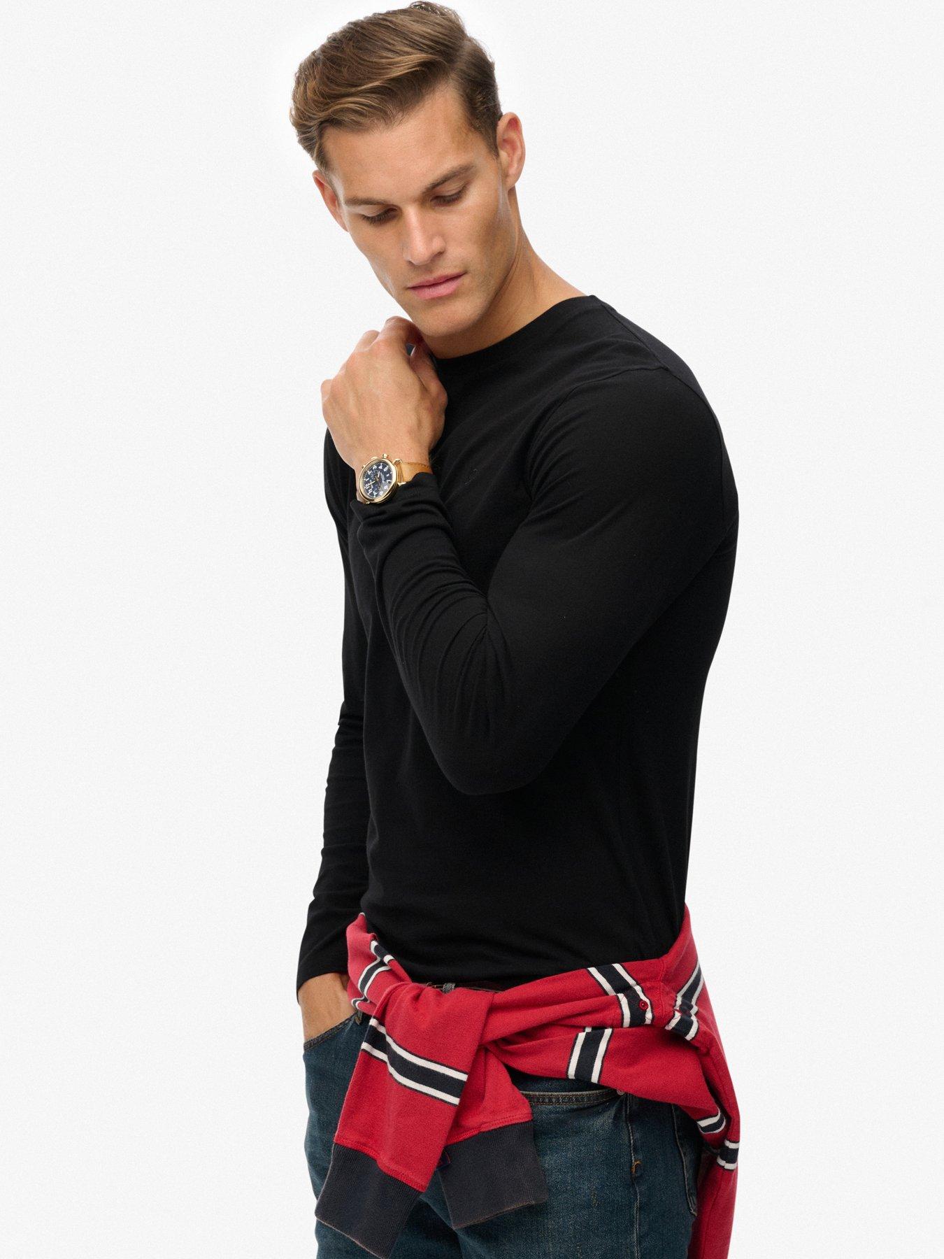  image of superdry-classic-essential-long-sleeve-t-shirt