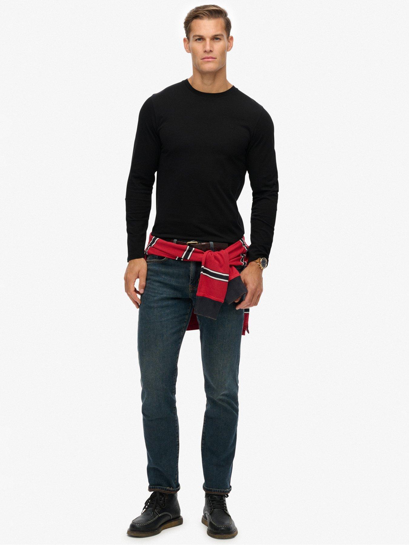  image of superdry-classic-essential-long-sleeve-t-shirt