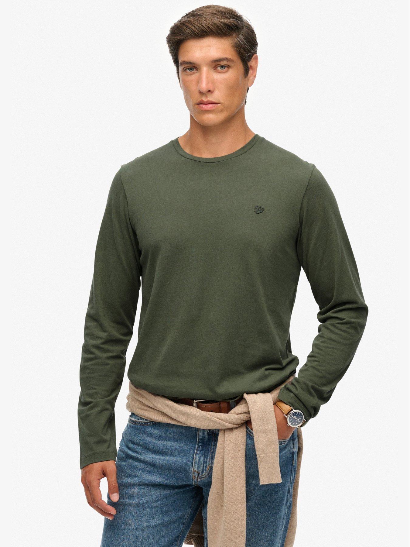  image of superdry-classic-essential-long-sleeve-t-shirt