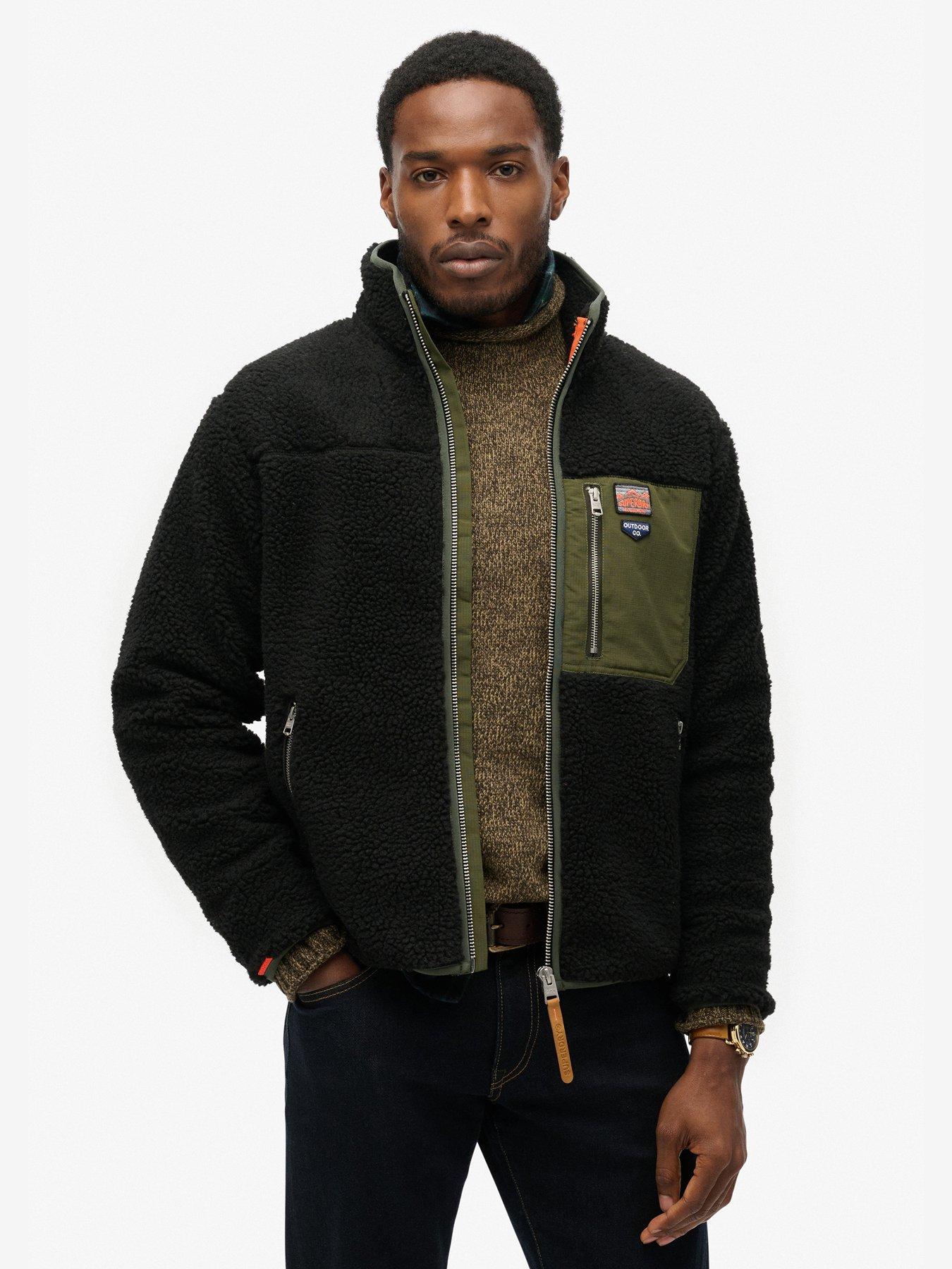 undefined Vinage Retro Full Zip Fleece Jacket