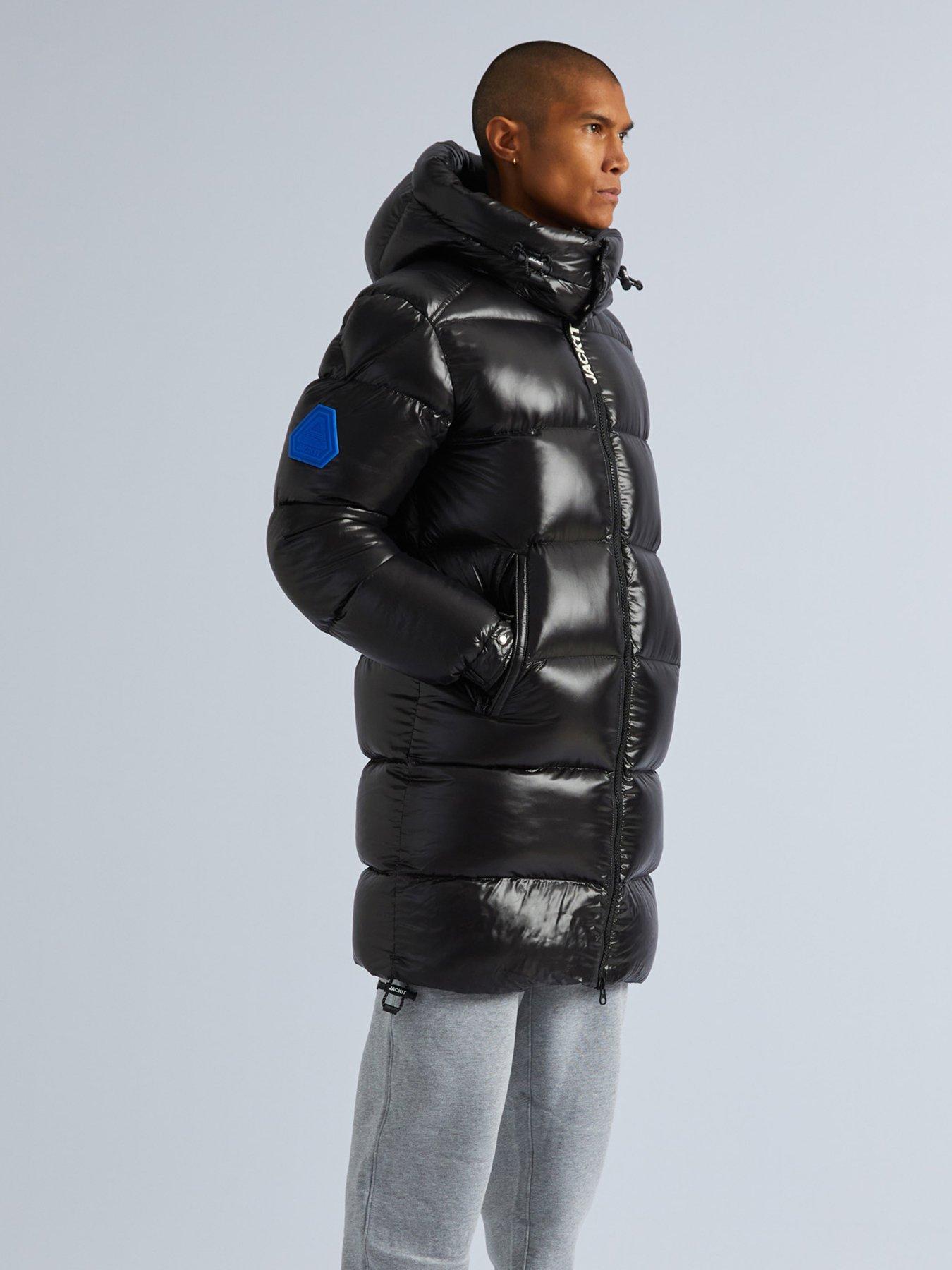 Image 3 of 6 of Jack1t Ez Slick Padded Coat - Black