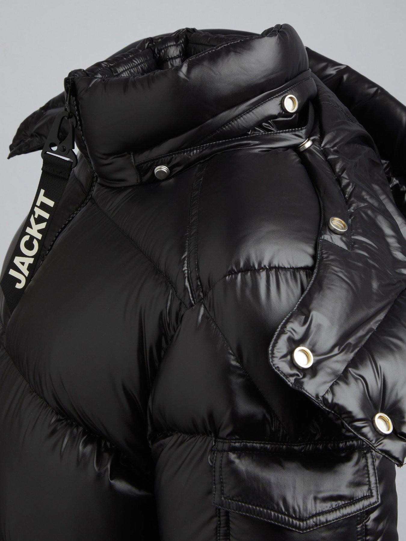 Image 4 of 6 of Jack1t Ez Slick Padded Coat - Black