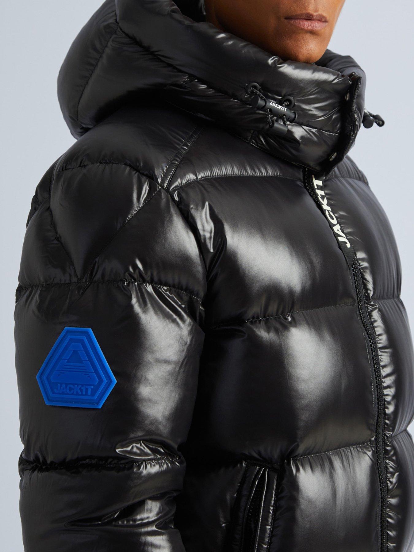 Image 5 of 6 of Jack1t Ez Slick Padded Coat - Black