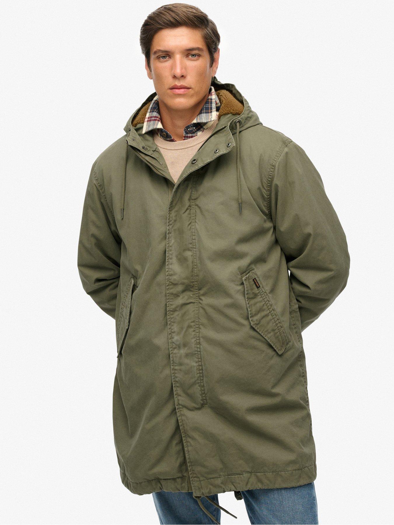  image of superdry-military-parka-green