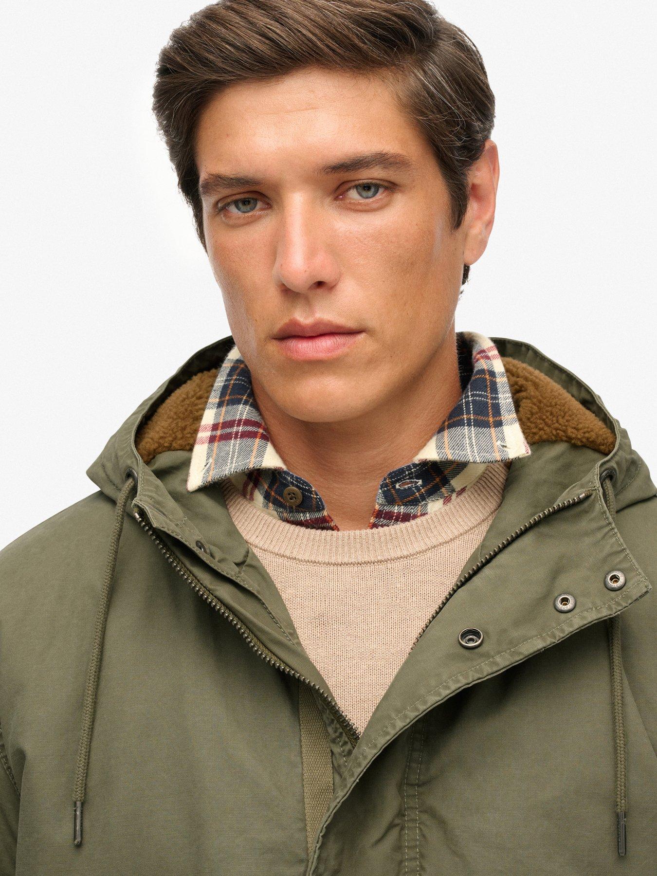  image of superdry-military-parka-green